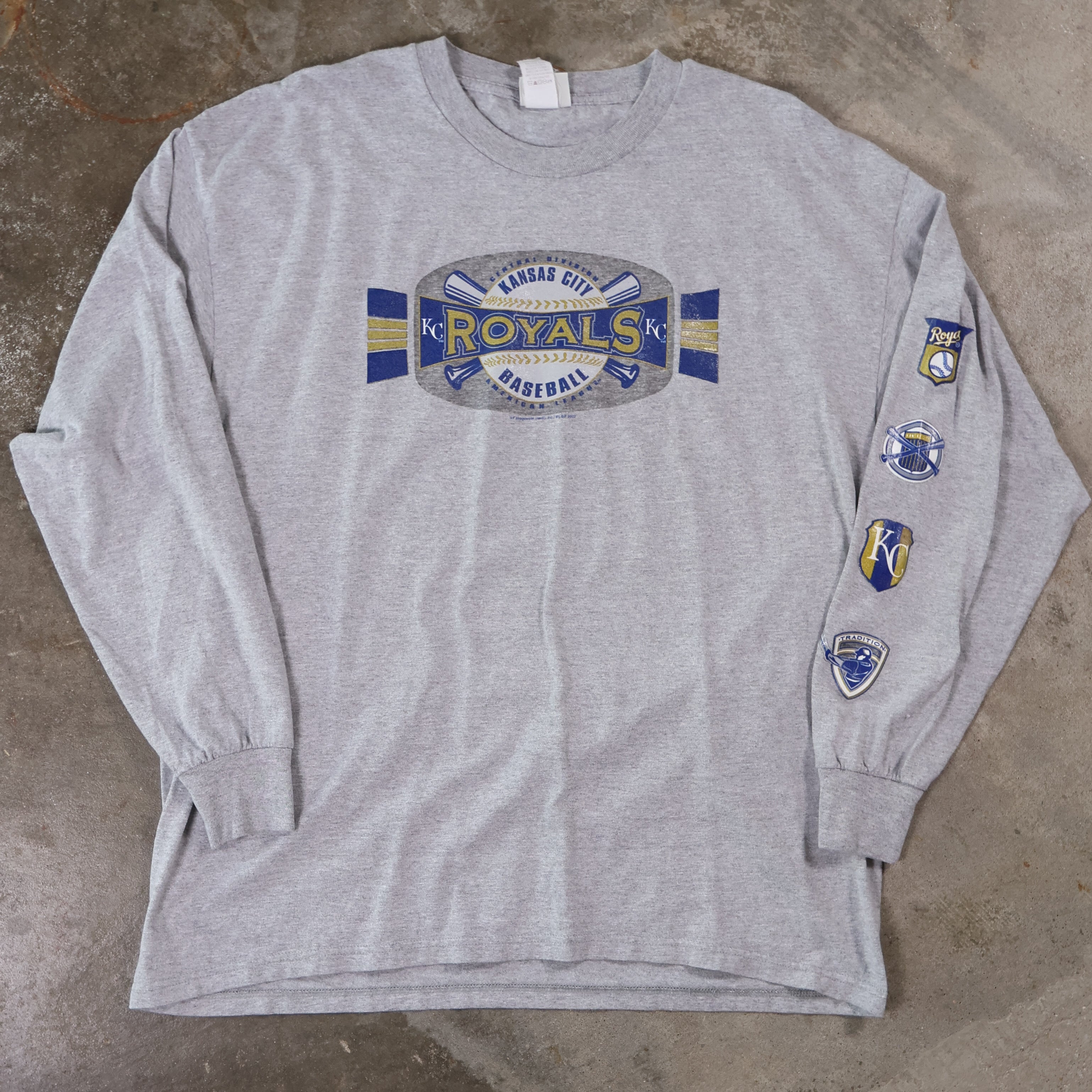 Kansas City Royals Baseball Longsleeve T-Shirt 2002 (XL)