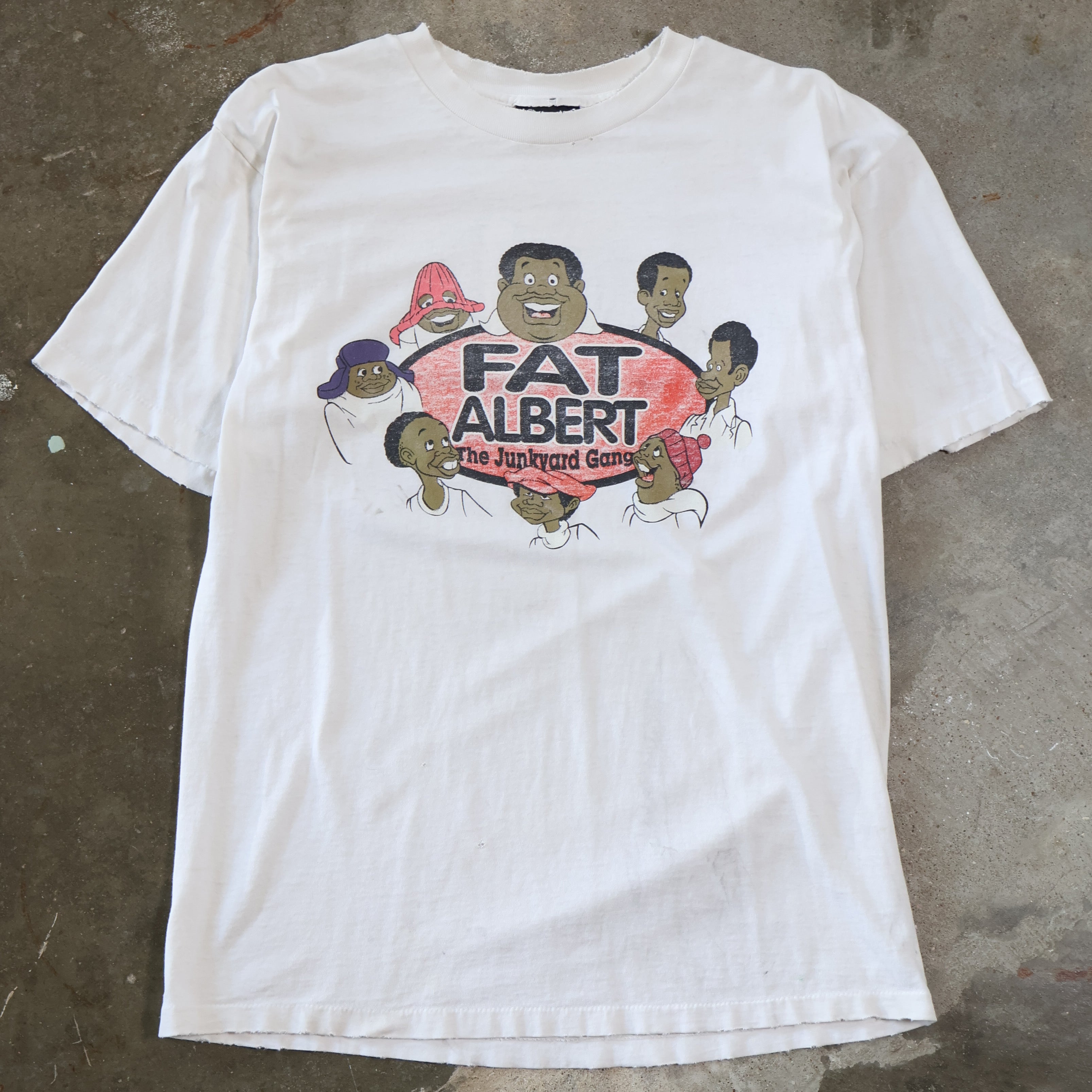 Fat Albert & The Junkyard Gang T-Shirt 90s (Large)