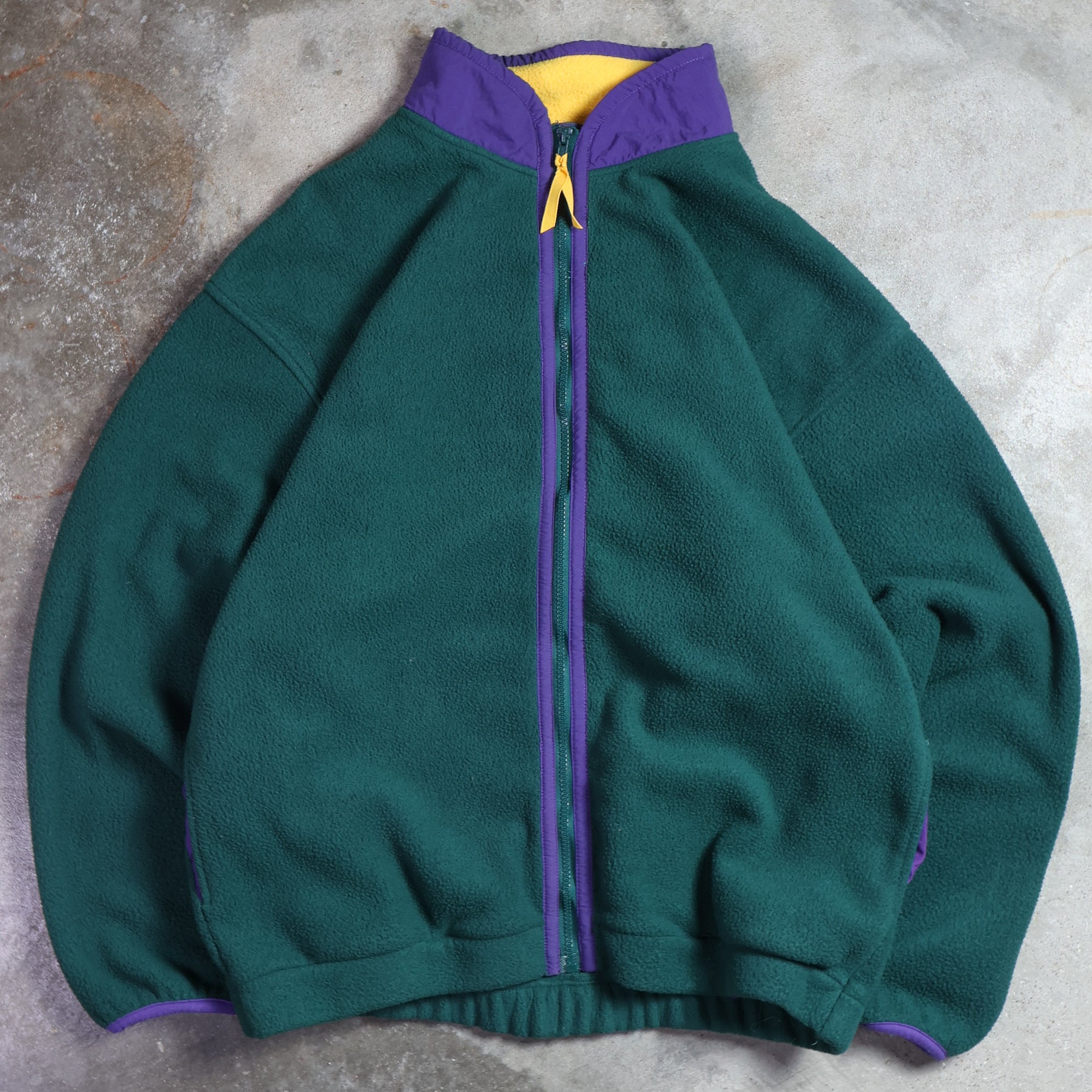 Gap Green Artic Fleece Jacket 90s (XL)