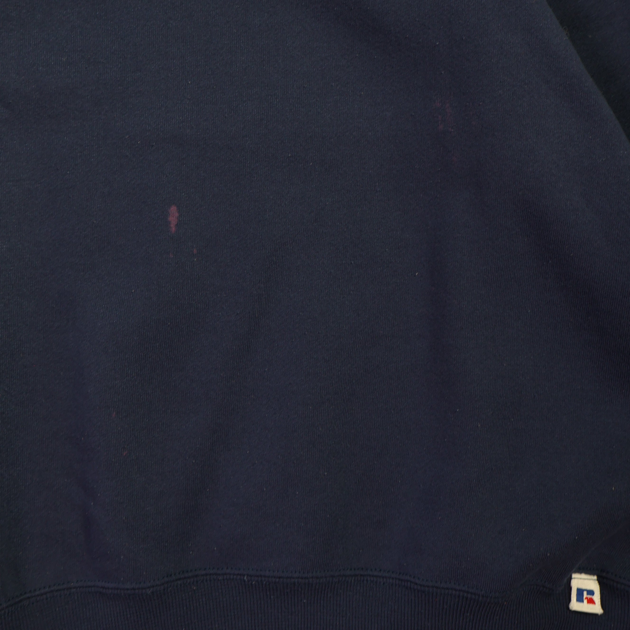 Navy Russell Blank Sweatshirt 90s (XXL)