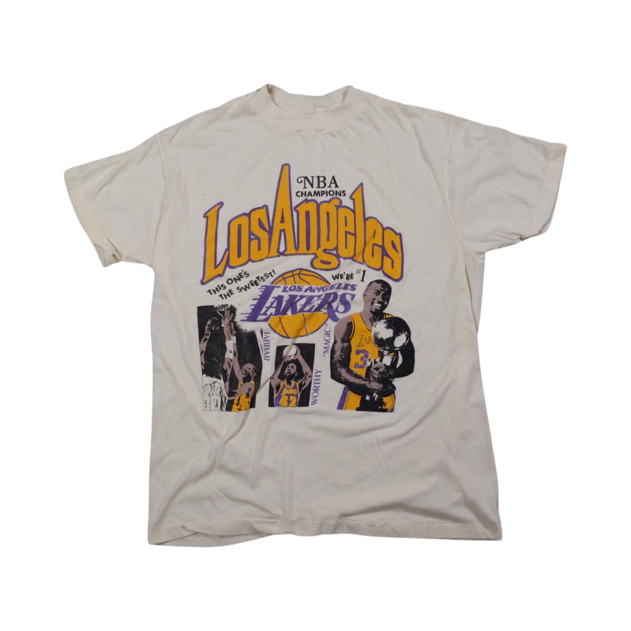 Los Angeles Lakers 1988 NBA Champs T-Shirt (Large)