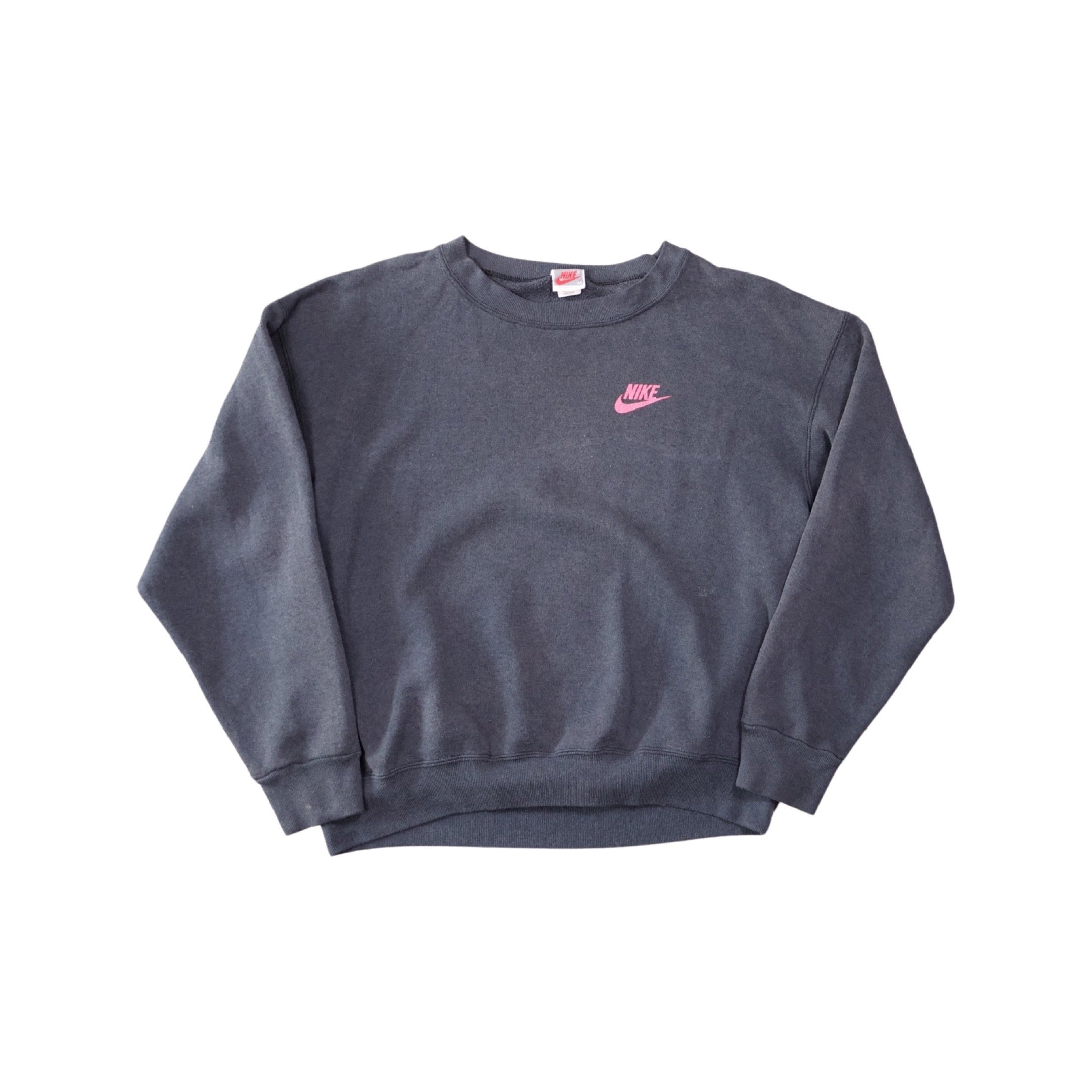 Gray Nike 80s/90s Sweater (Small)