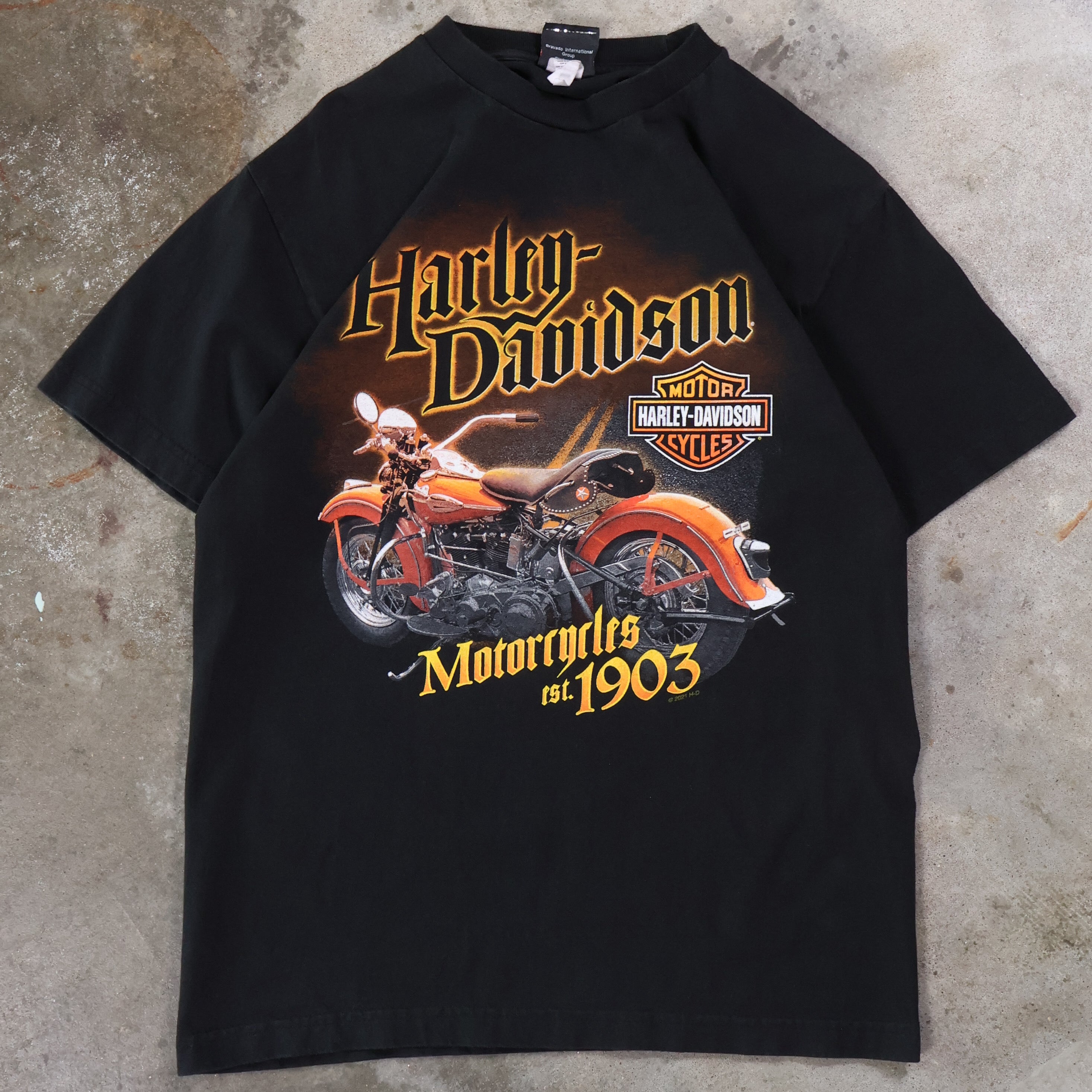 Harley Davidson Motorcycle T-Shirt (Medium)
