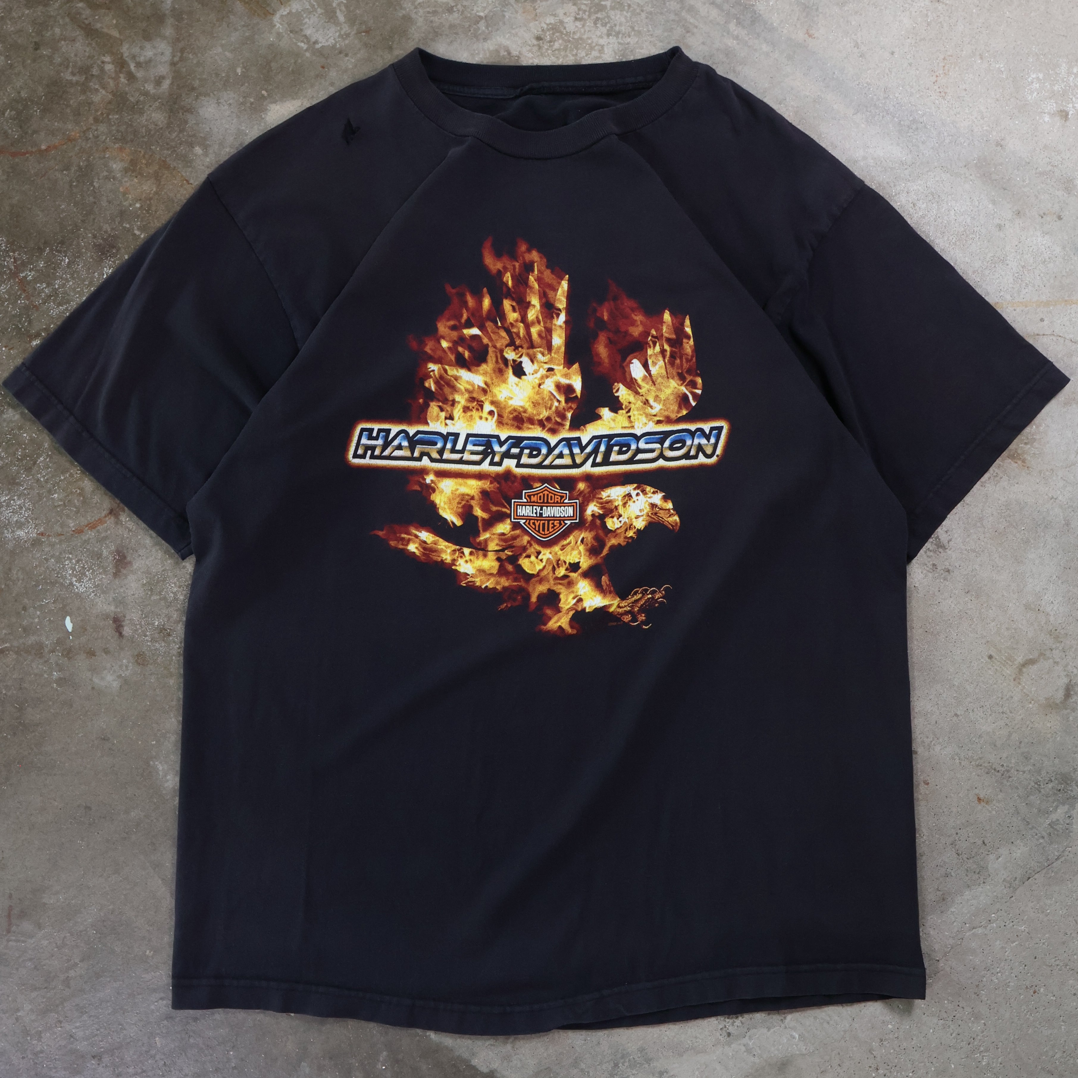 Harley Davidson Flaming Eagle T-Shirt 2006 (XXL)