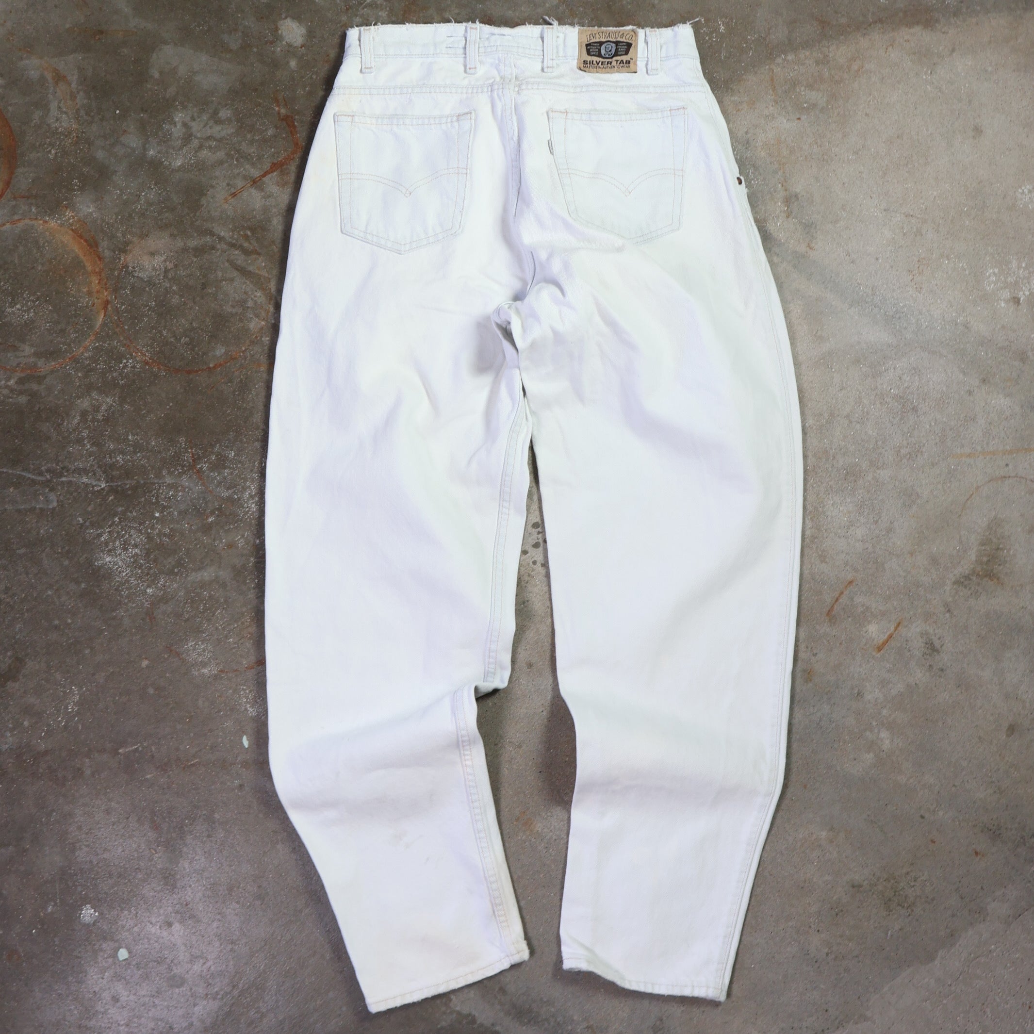 Levi's Silver Tab White Jeans 90s (31")