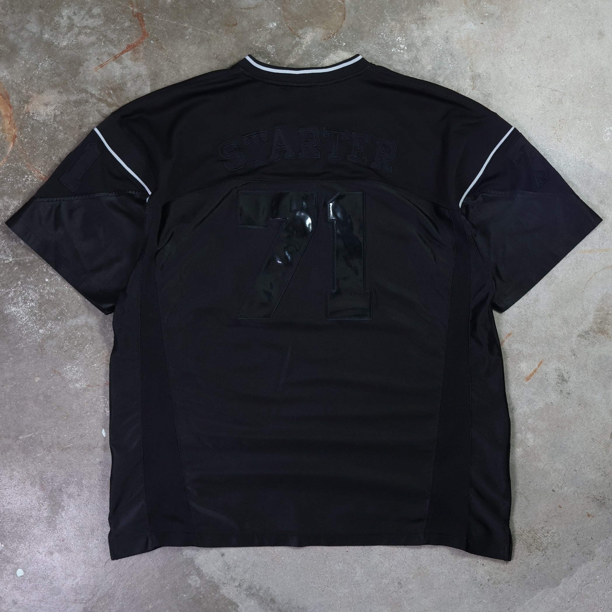 Starter All Black Football Jersey 90s (XL)