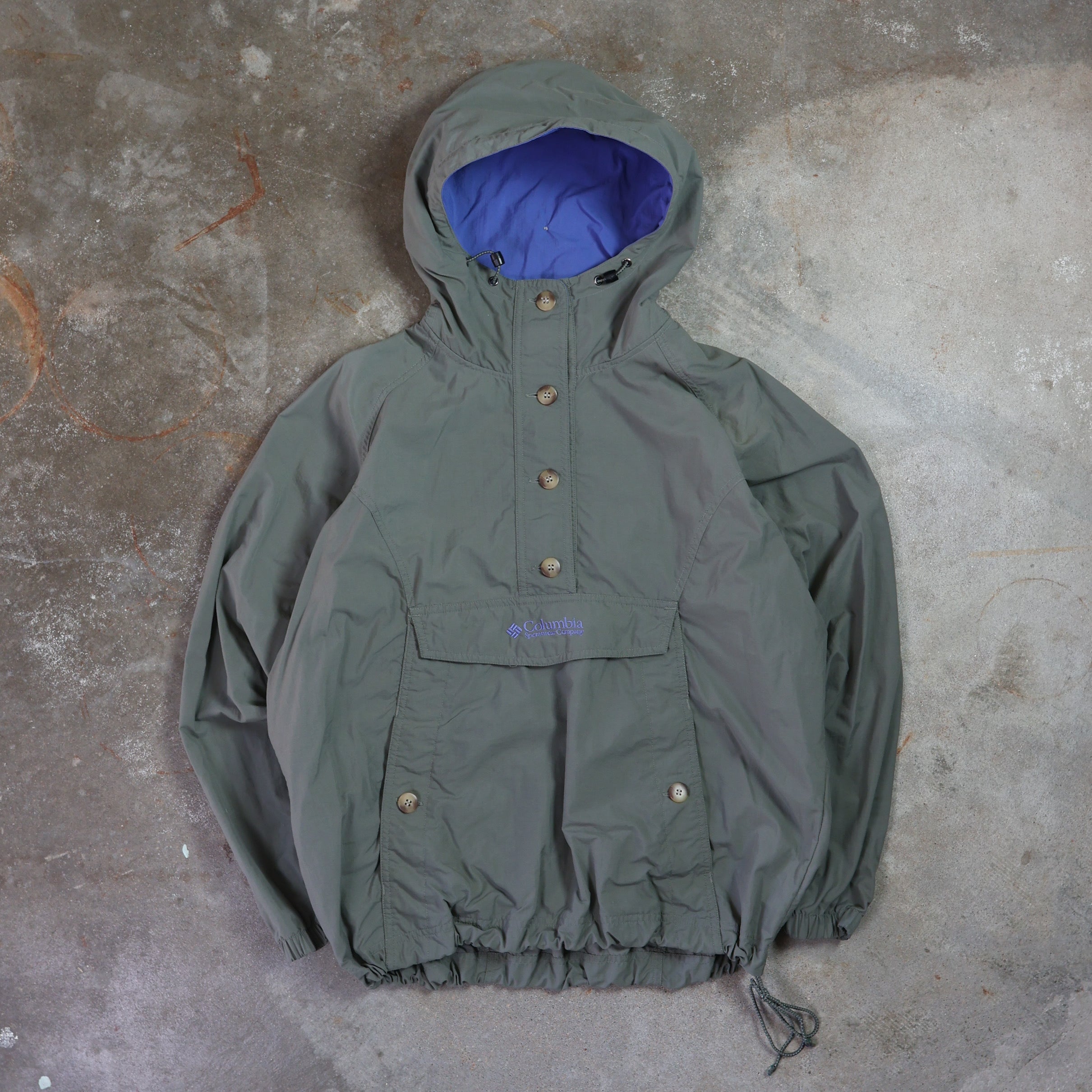 Green Columbia Anorek Jacket 90s (Medium)