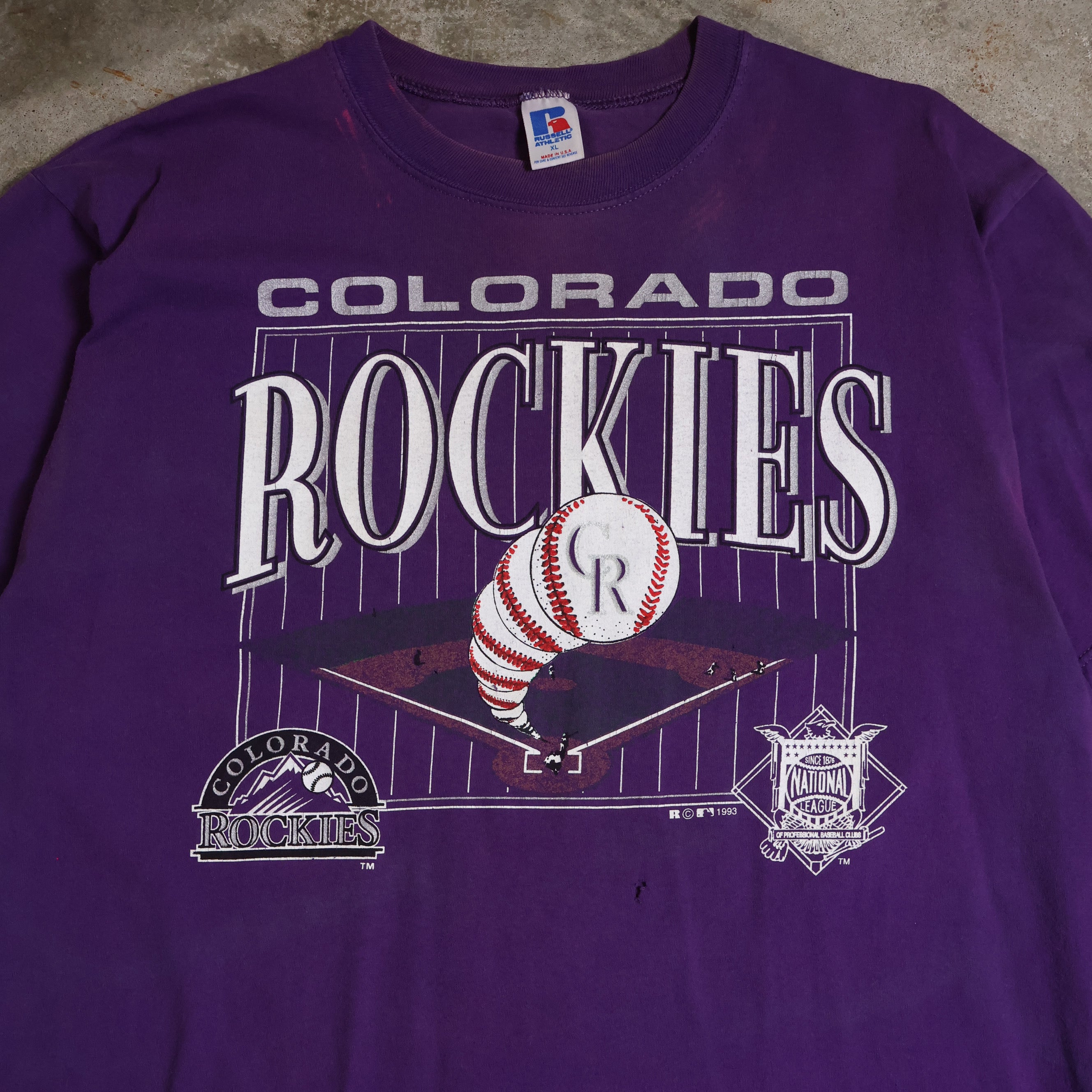 Colorado Rockies MLB T-Shirt 1993 (XL)