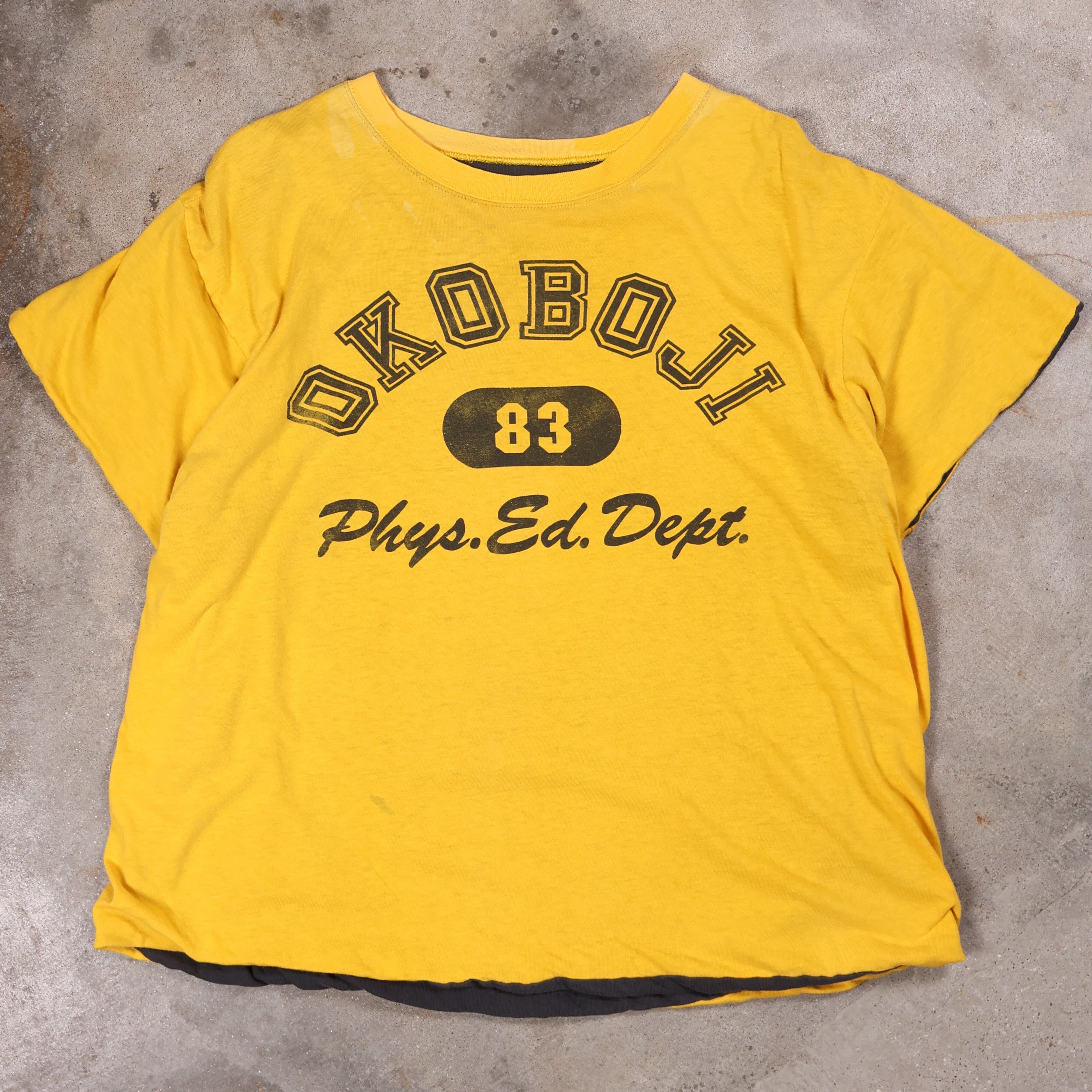 Okoboji Phys Ed Boxy T-Shirt 80s (Medium)