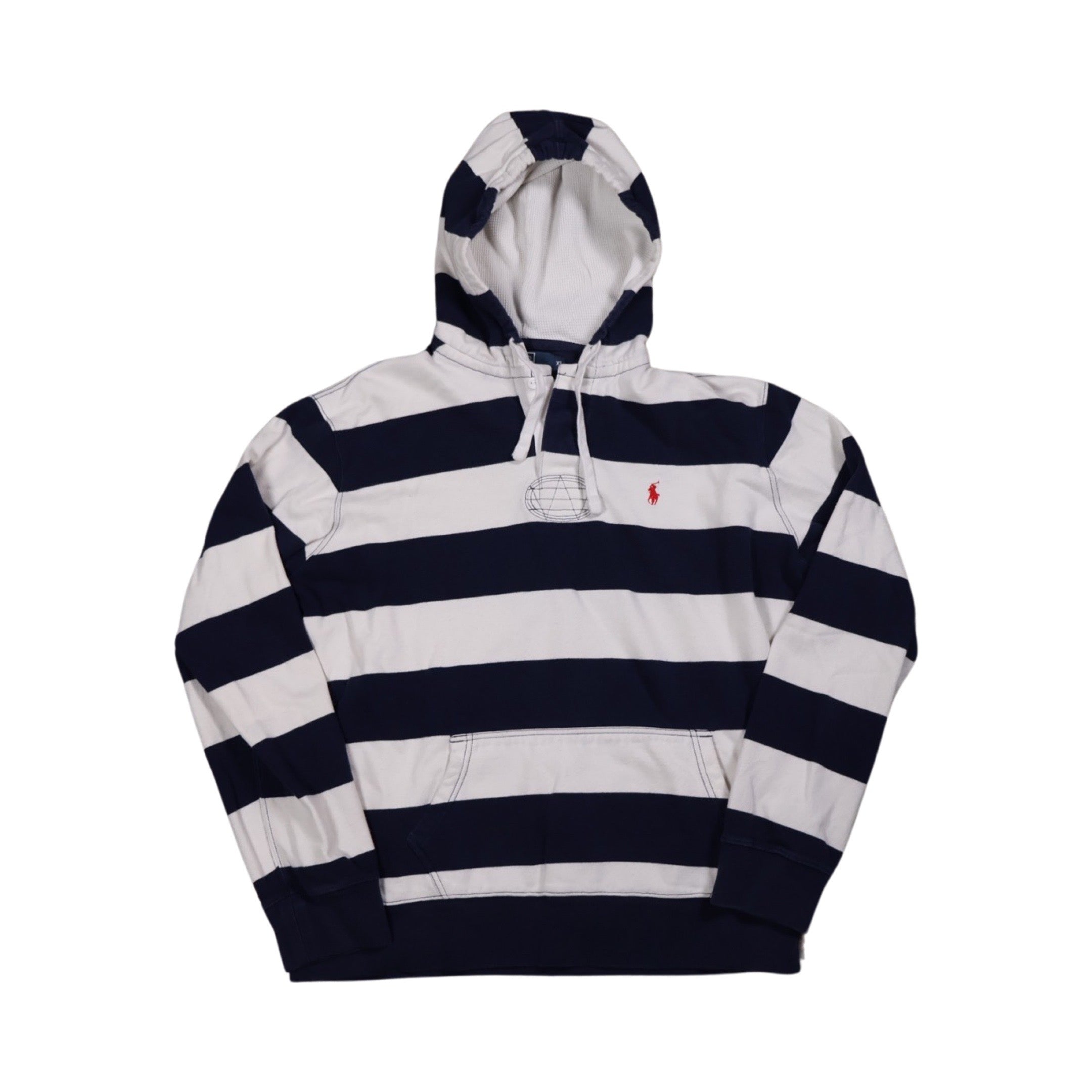 Polo Striped Hoodie (Large)