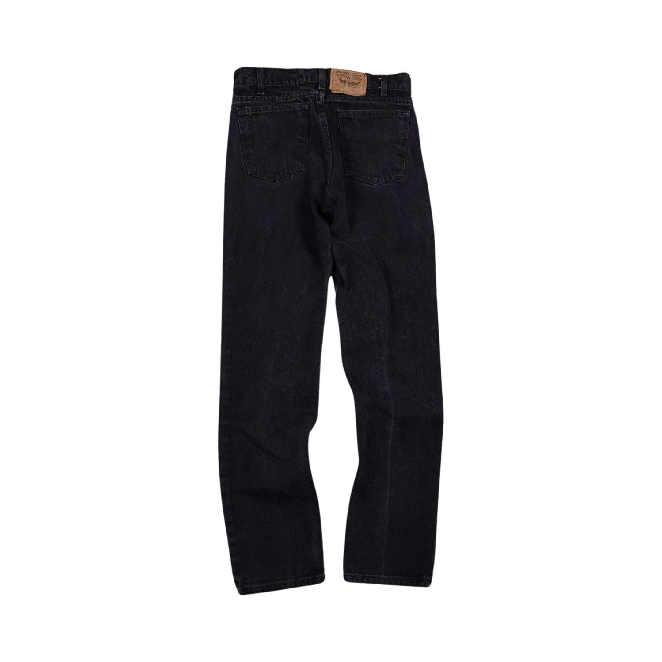 Black Levi’s 506 Black Tab Jeans 90s (30”)