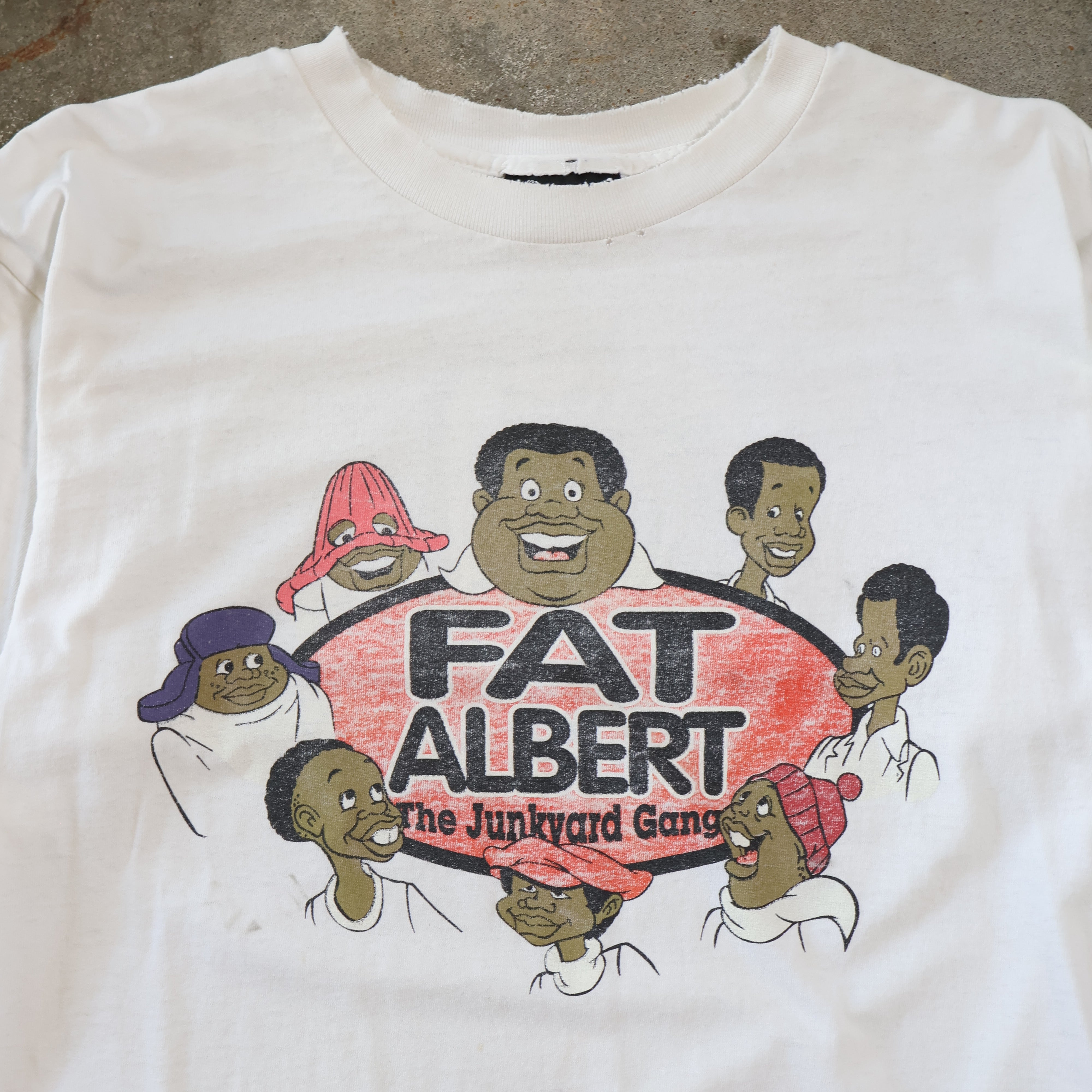 Fat Albert & The Junkyard Gang T-Shirt 90s (Large)