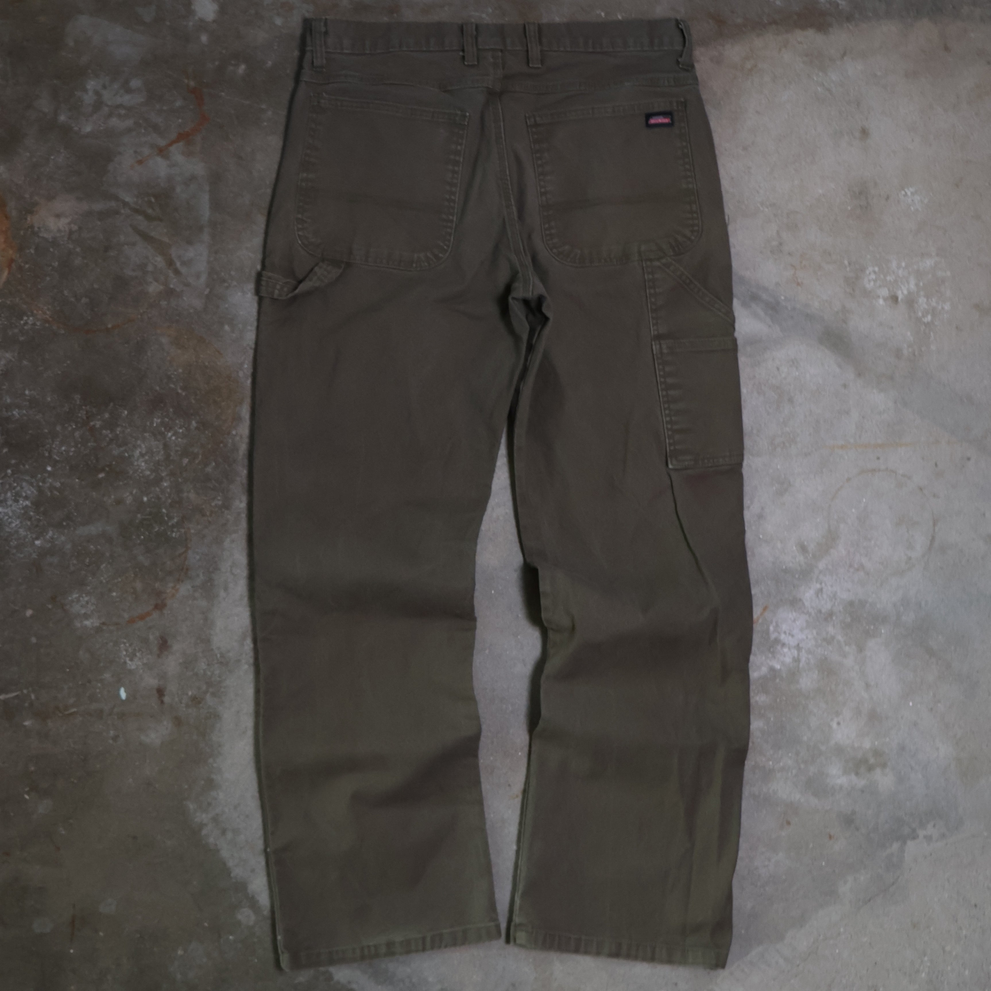 Green Dickies Carpenter Pants (34")