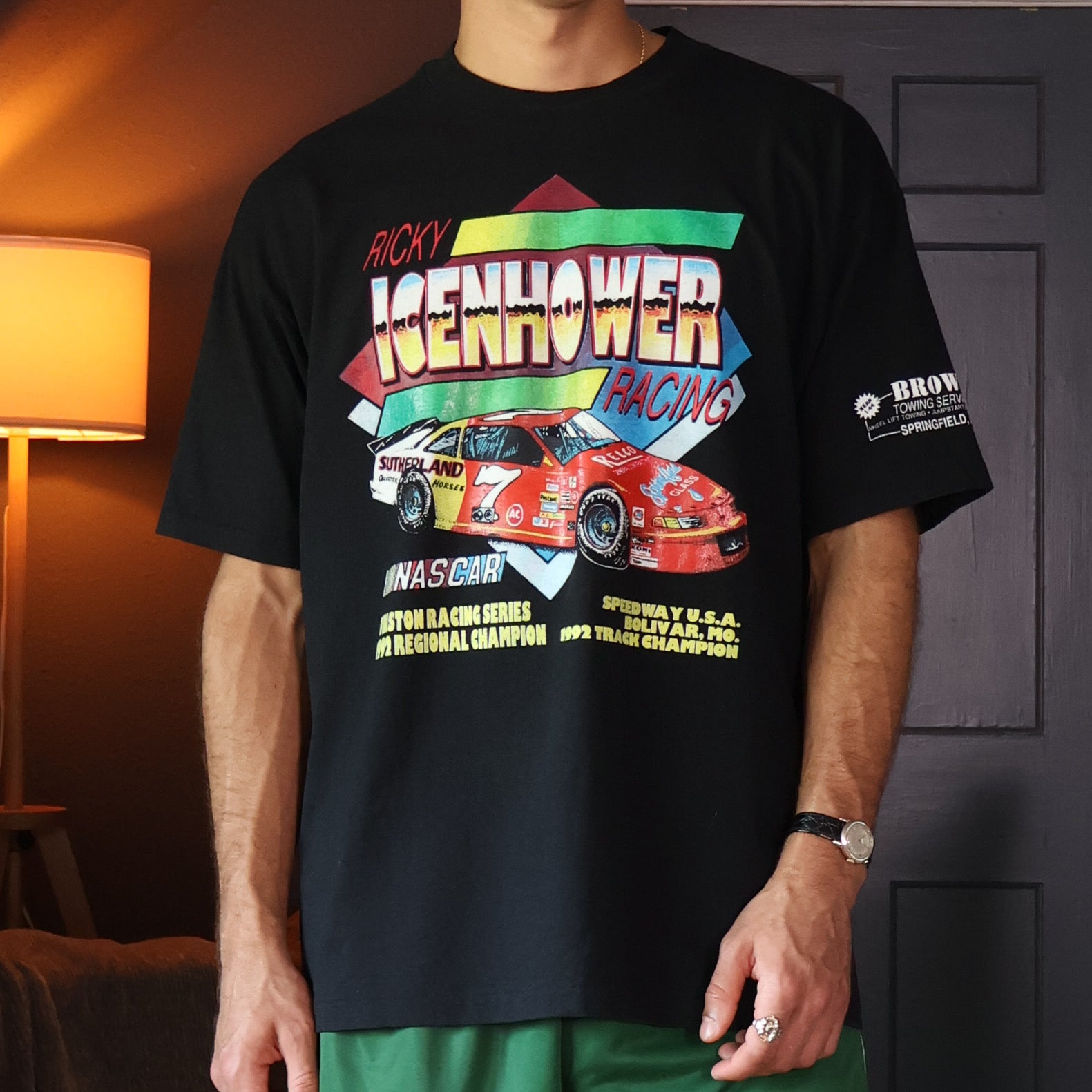 Ricky Icenhower Winston Racing Series T-Shirt 1992 (XL)