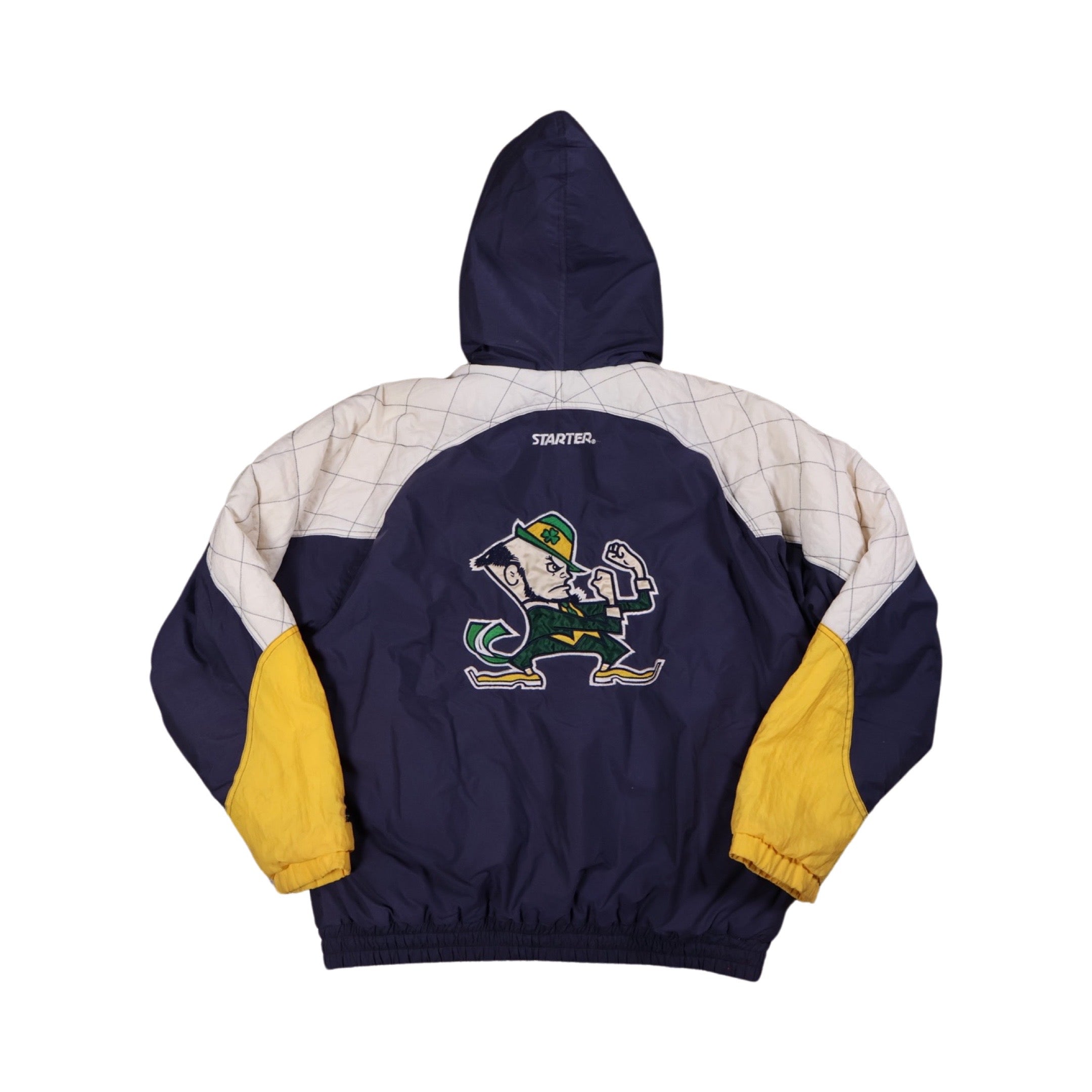 Notre Dame 90s Puffer Jacket (Large)