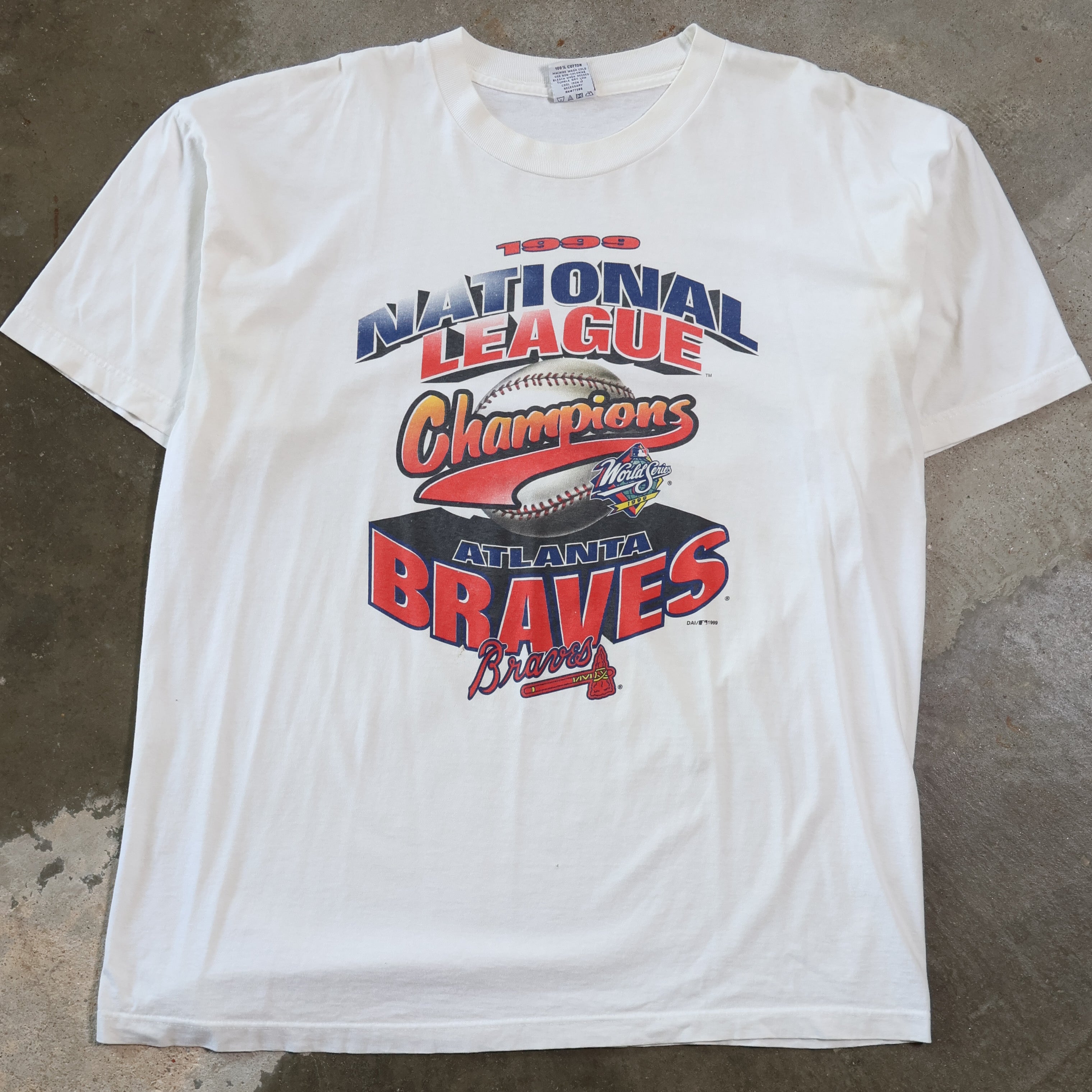 Atlanta Braves NL Champions T-Shirt 1999 (XL)