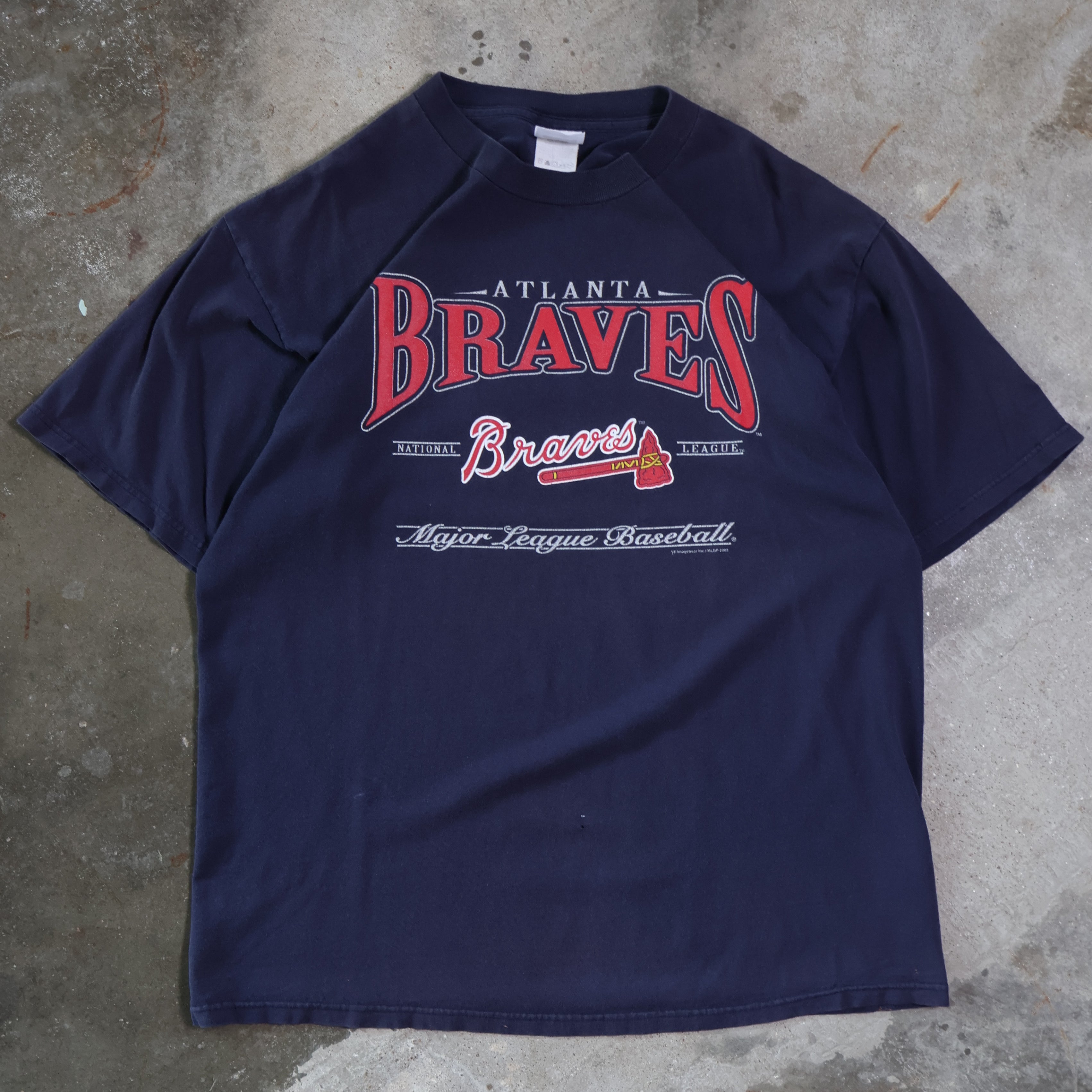 Atlanta Braves MLB T-Shirt 90s T-Shirt (XL)