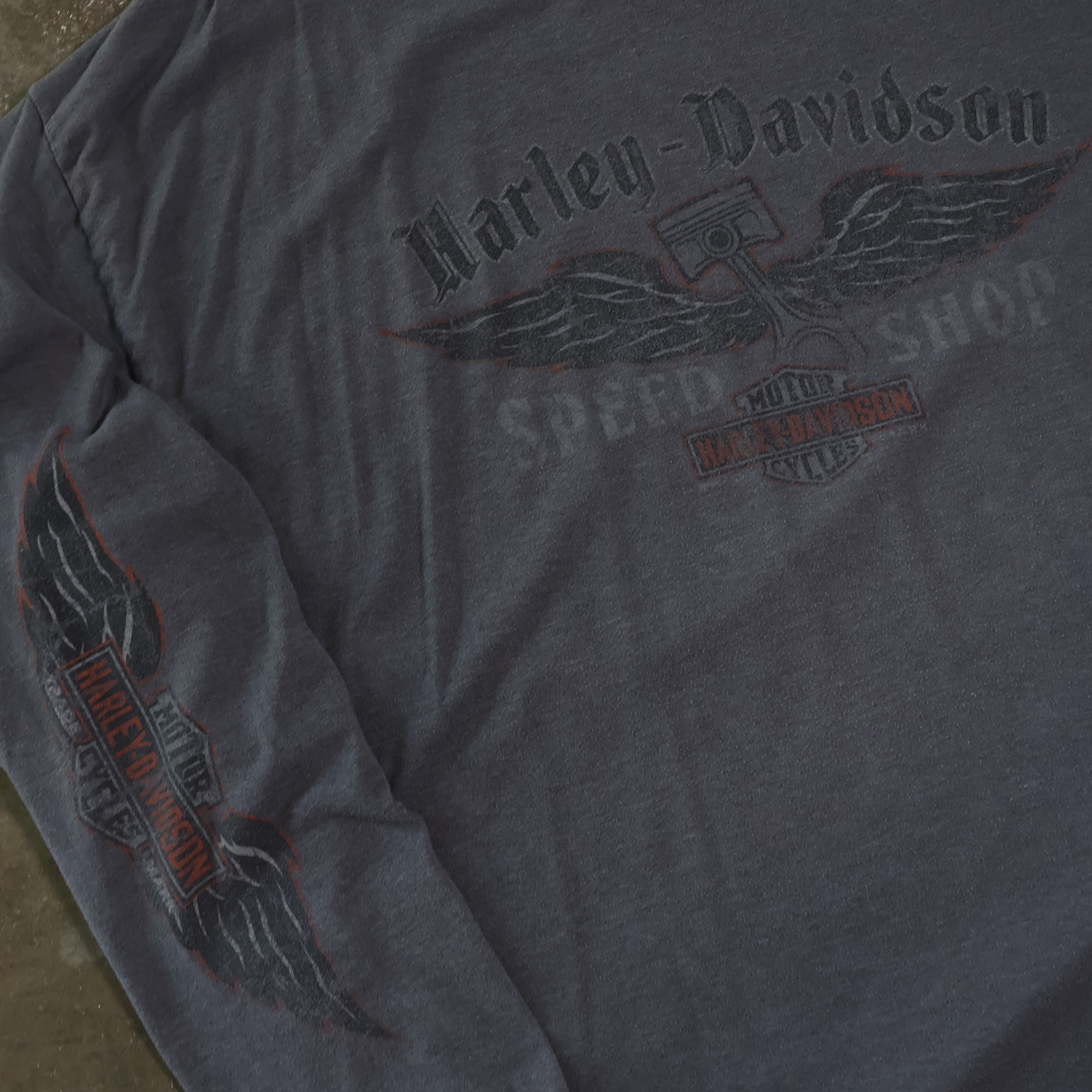 Harley Davidson Speed Shop Longsleeve T-Shirt (XXL)