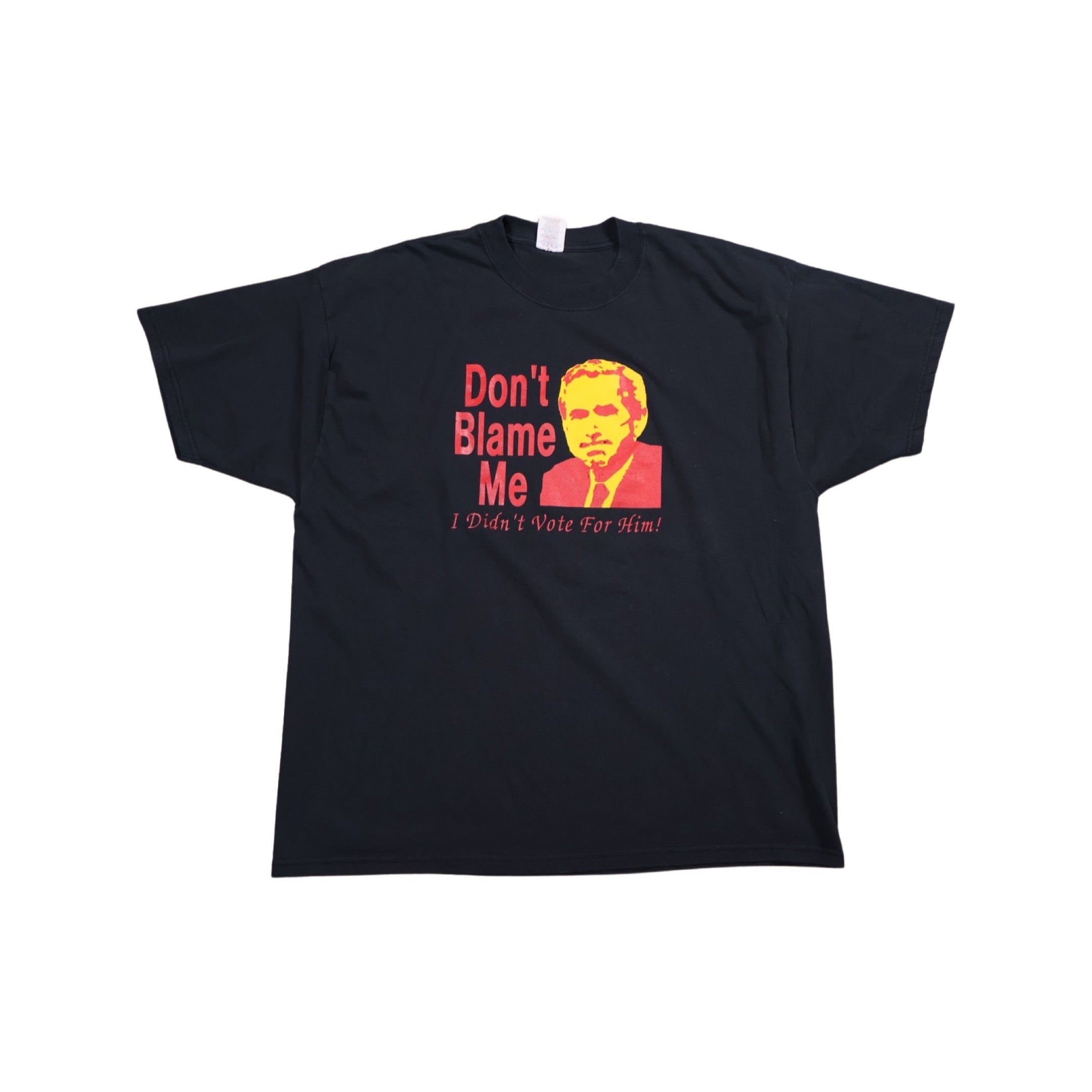 George Bush 00s Funny T-Shirt (XL)