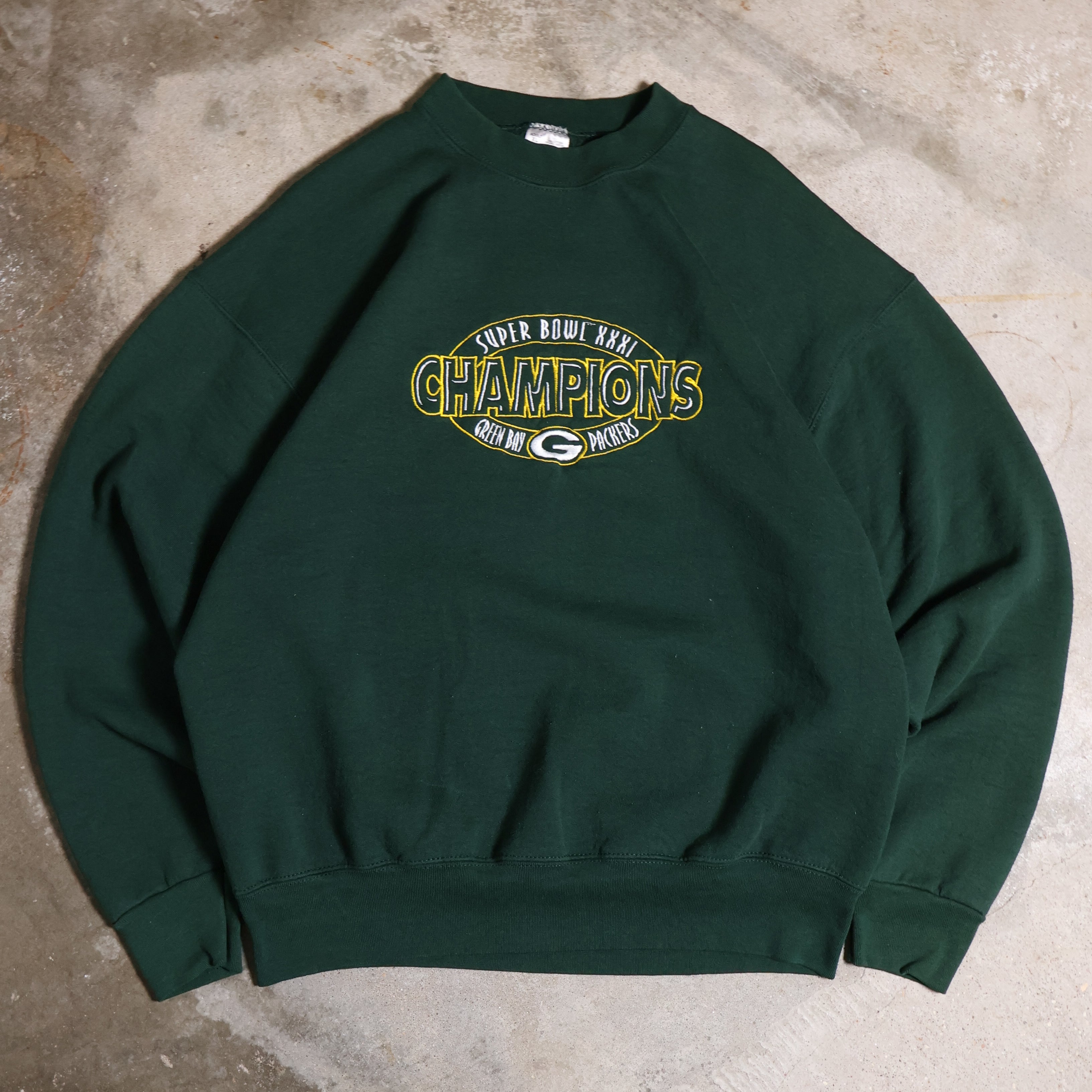 Green Bay Packers Super Bowl Champs Sweatshirt 1997 (XL)