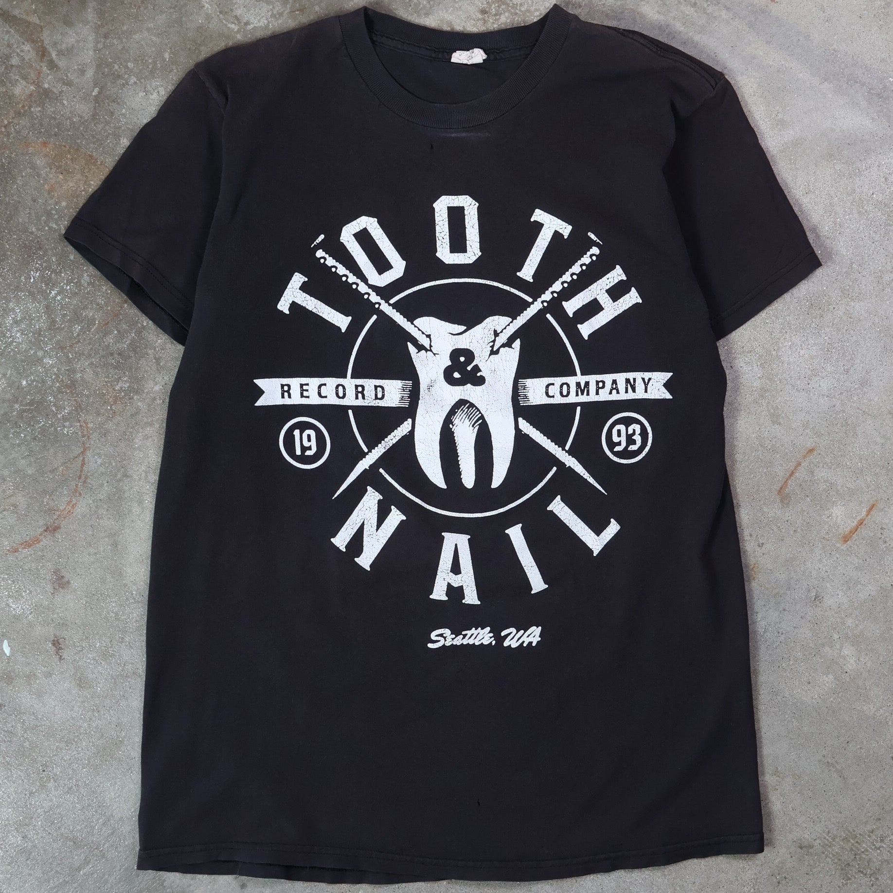 Tooth & Nail Record Company T-Shirt 00s (Medium)