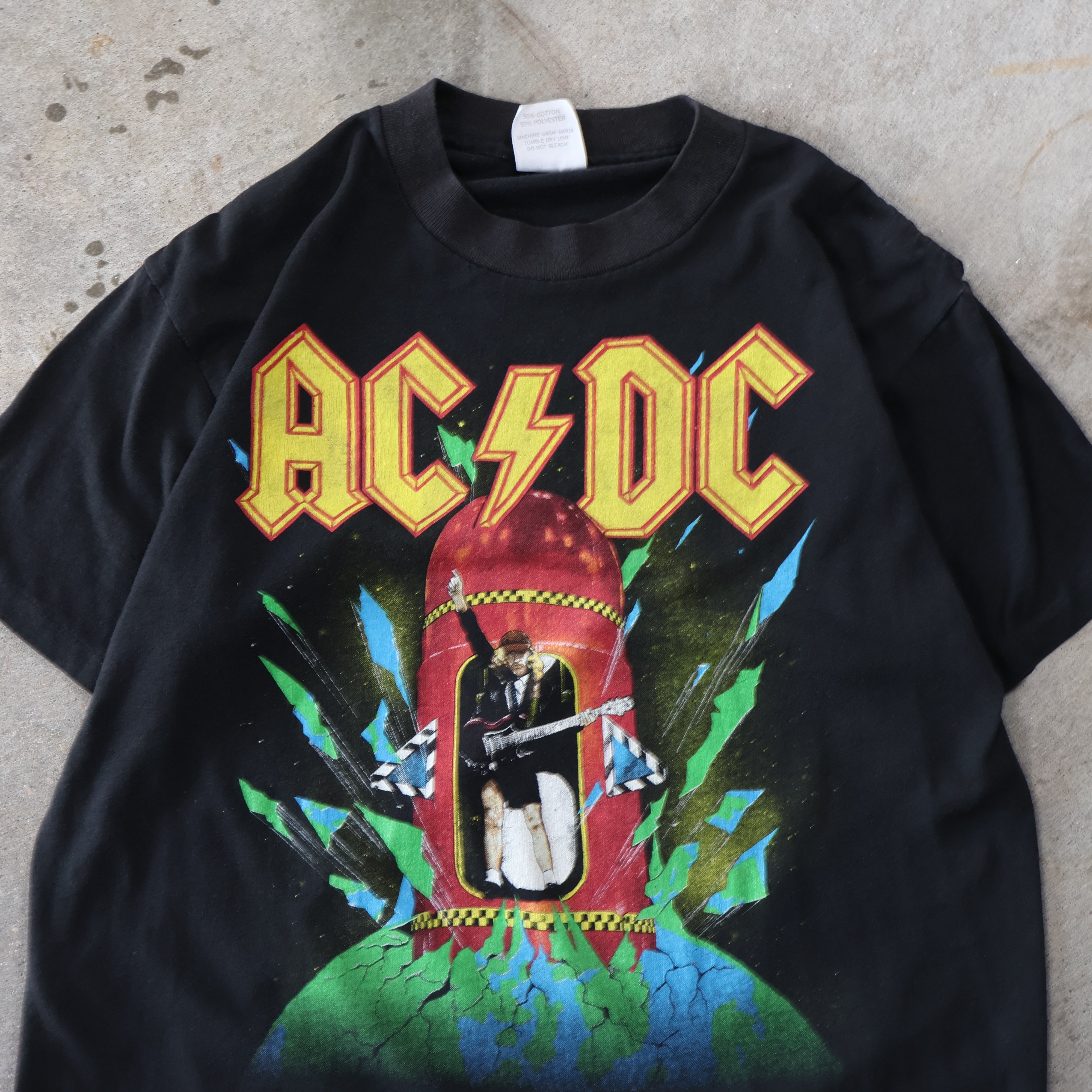 ACDC World Tour 1988 T-Shirt (Medium)