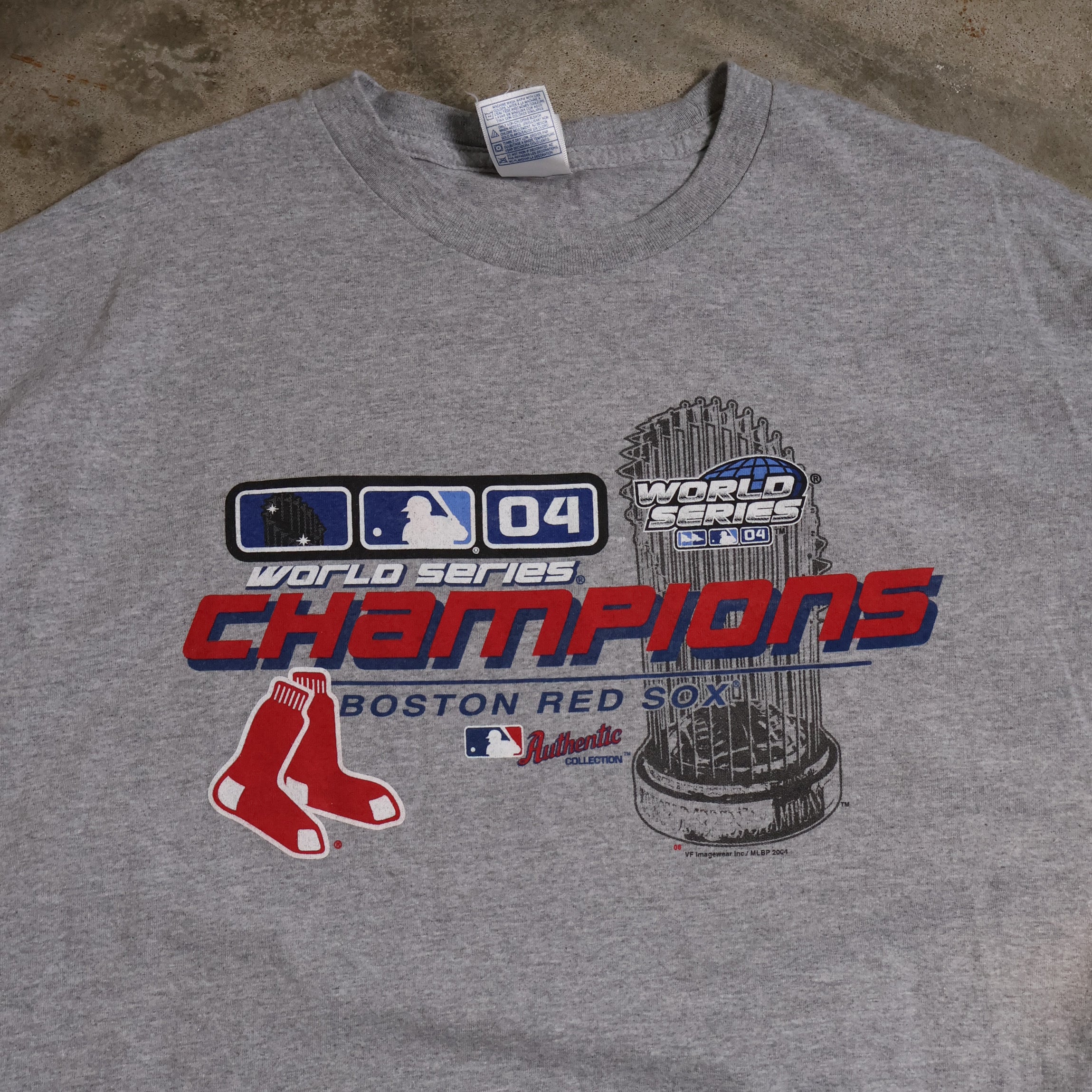 Boston Red Sox World Series Champions T-Shirt 2004 (XXL)