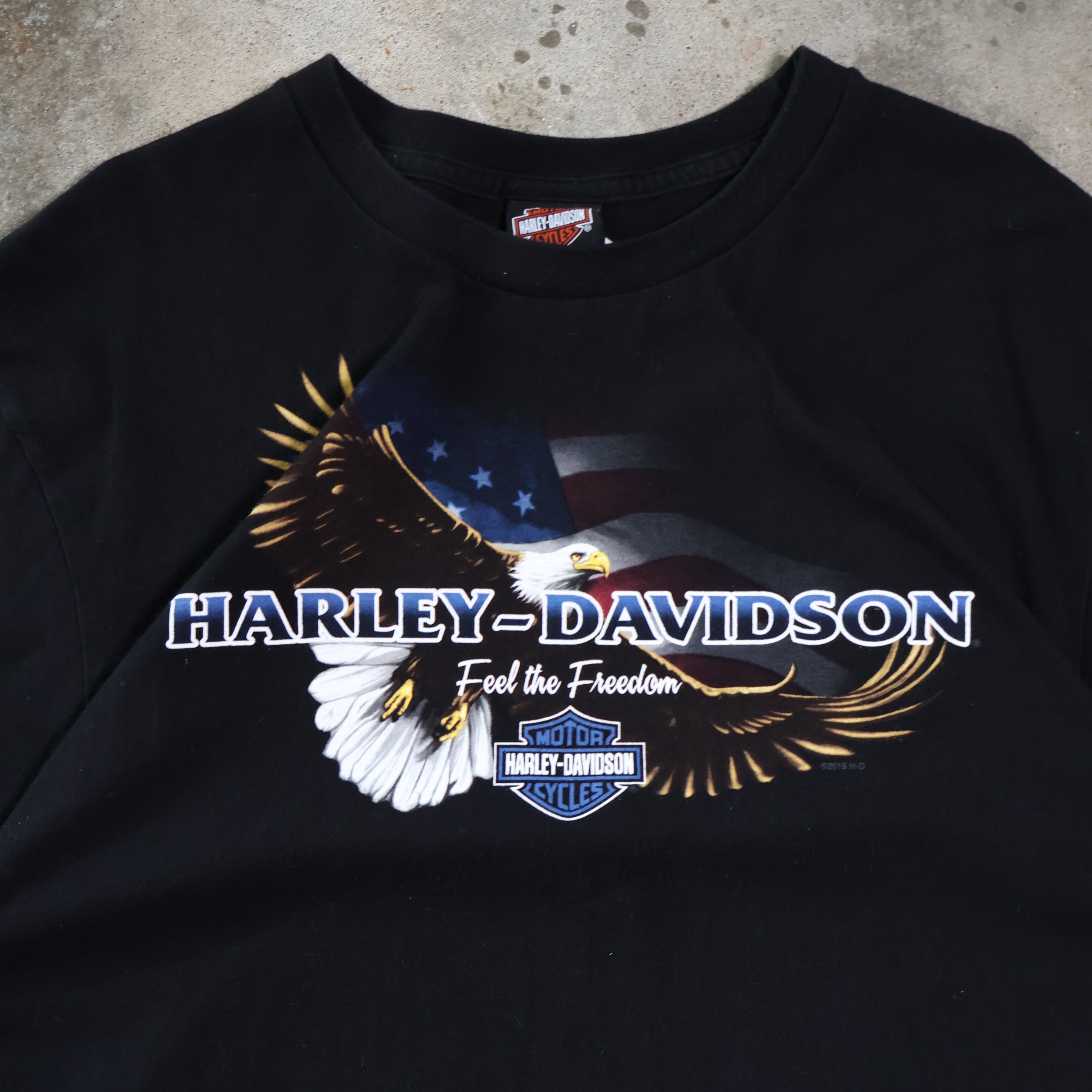 Harley Davidson Feel the Freedom T-Shirt 00s (XL)