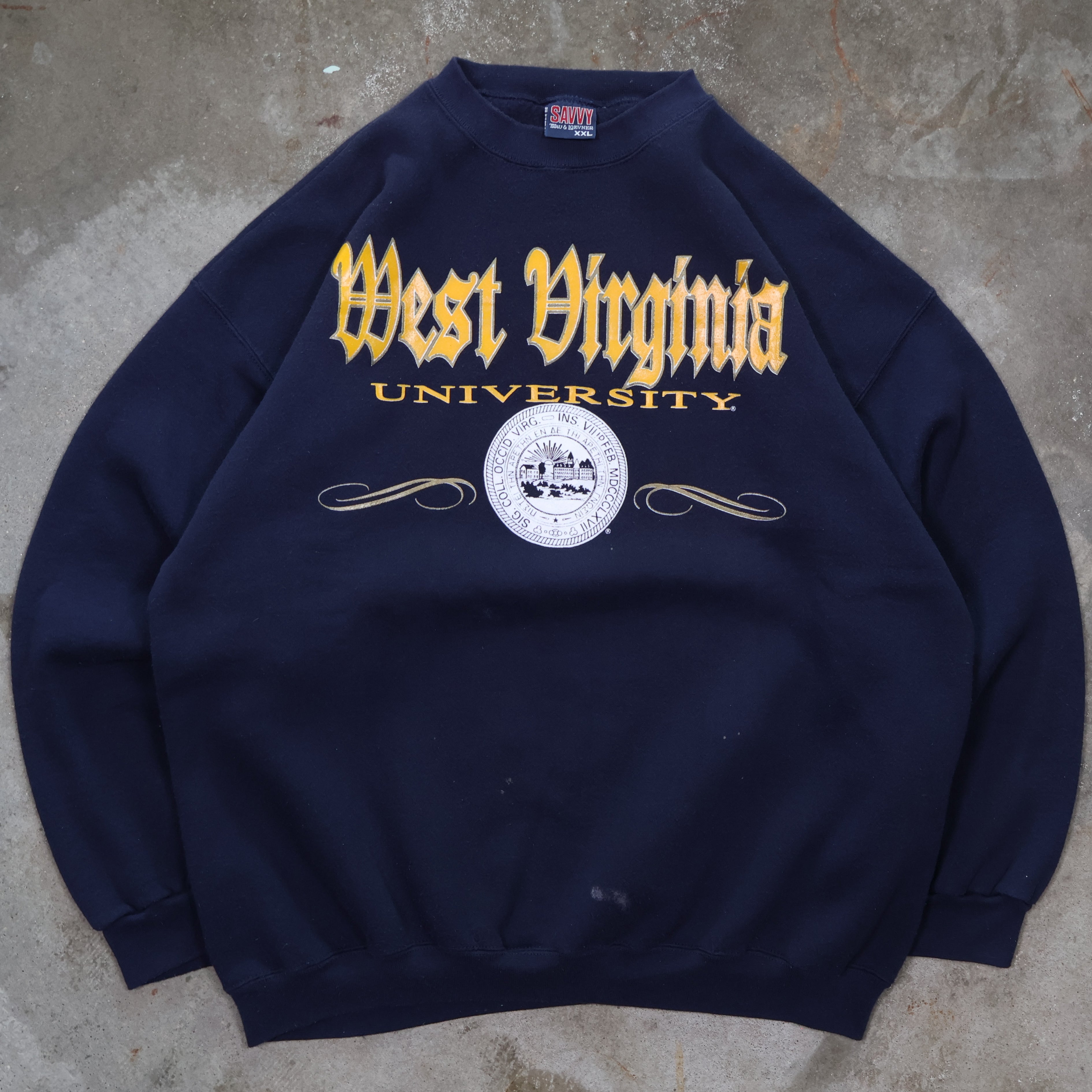 West Virginia University Sweatshirt 90s (XXL)