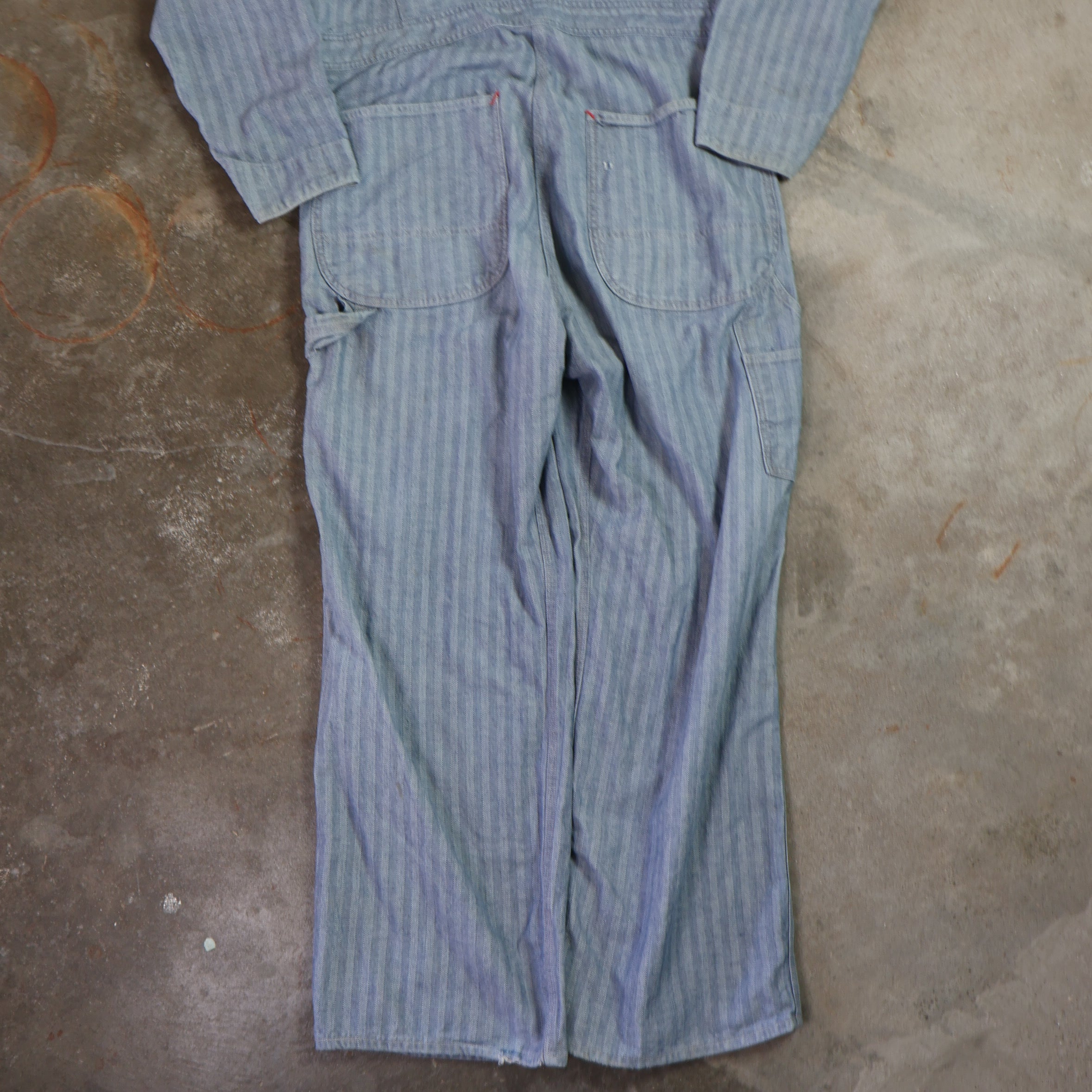 Big Mac Penney's Sanforized  Striped Work Suit (Medium)