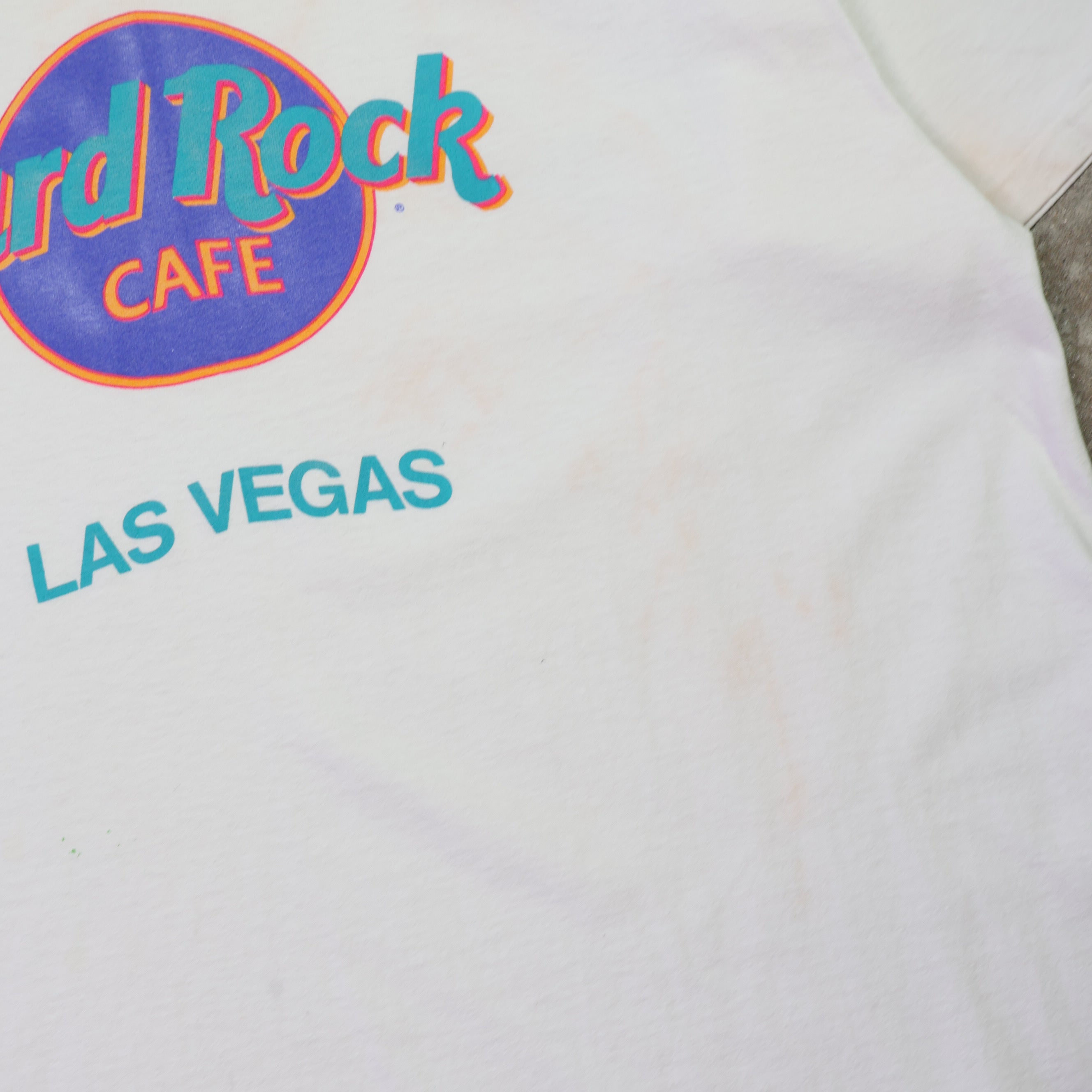 Hard Rock Cafe Las Vegas T-Shirt 90s (XL)