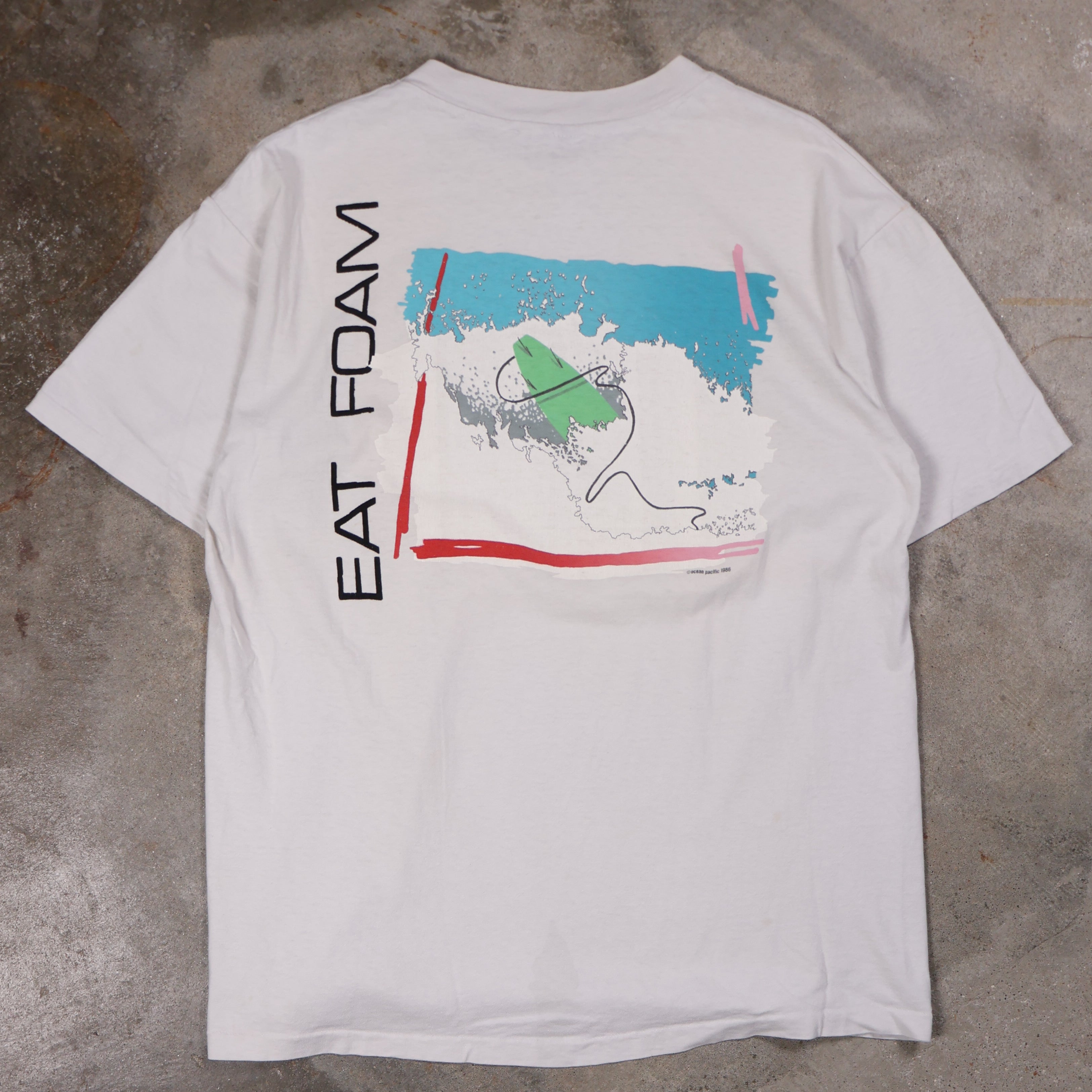 Ocean Pacific Eat Foam 1986 T-Shirt (XL)