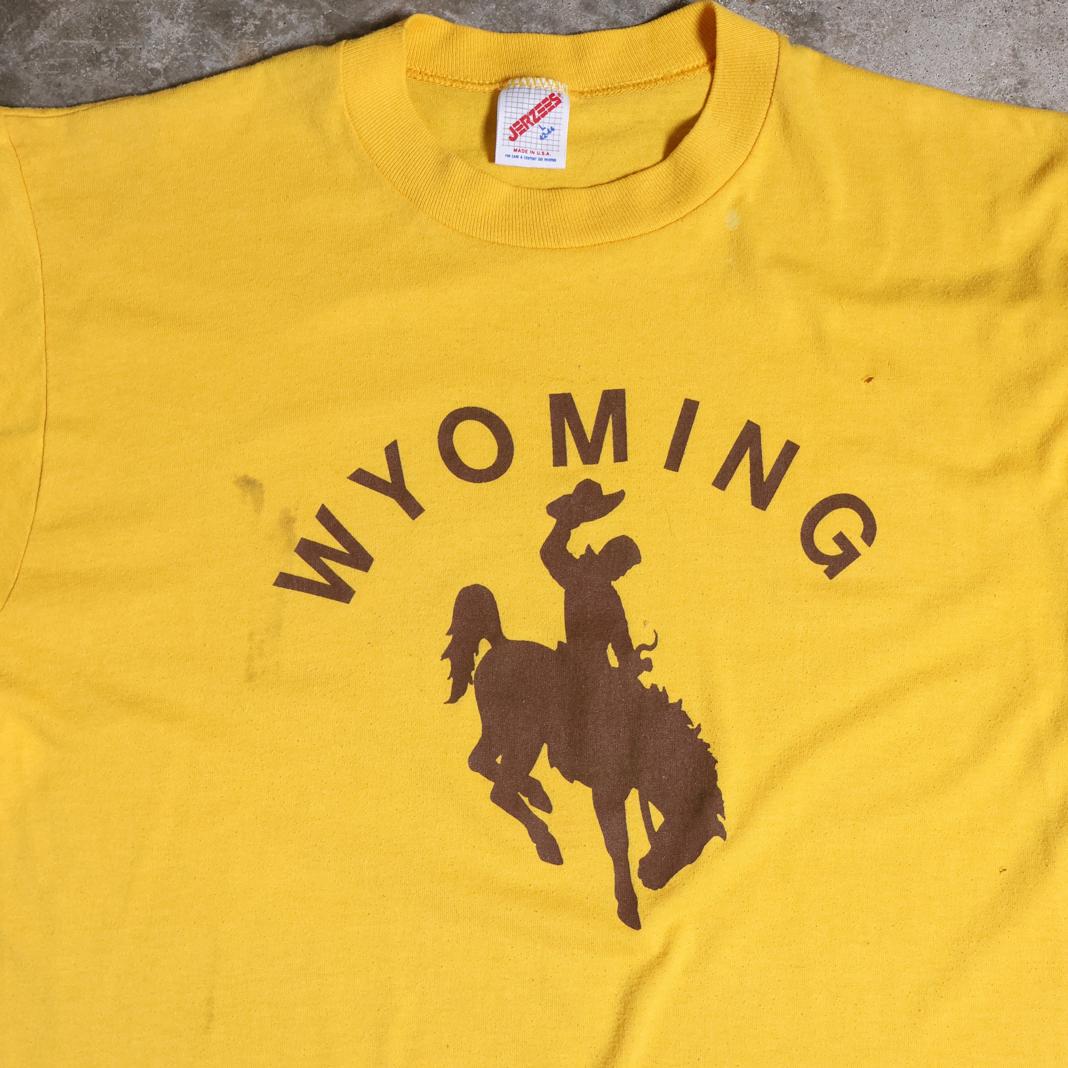 University of Wyoming Cowboys T-Shirt 90s (Large)