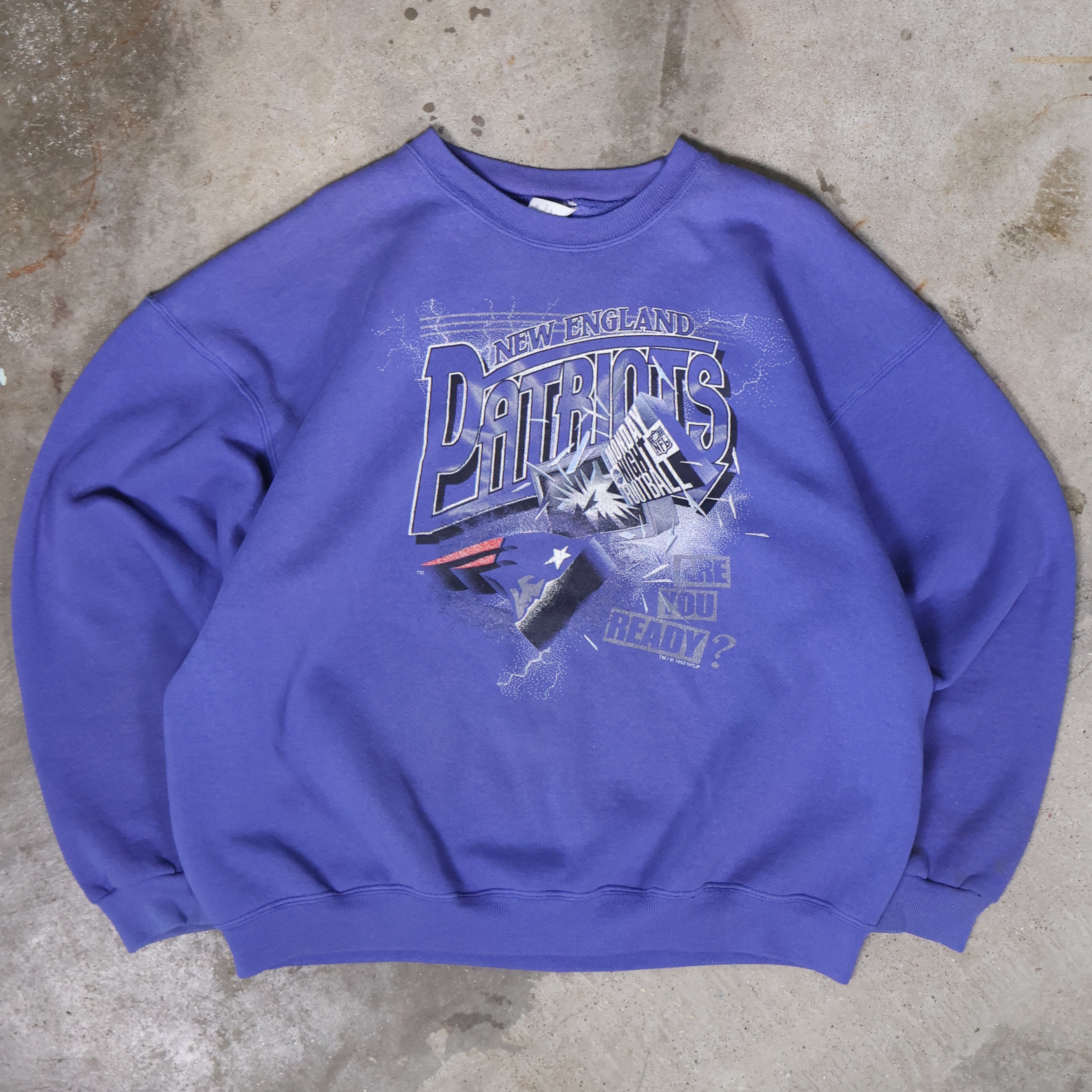 New England Patriots NFL Football Sweatshirt 1995 (XL)
