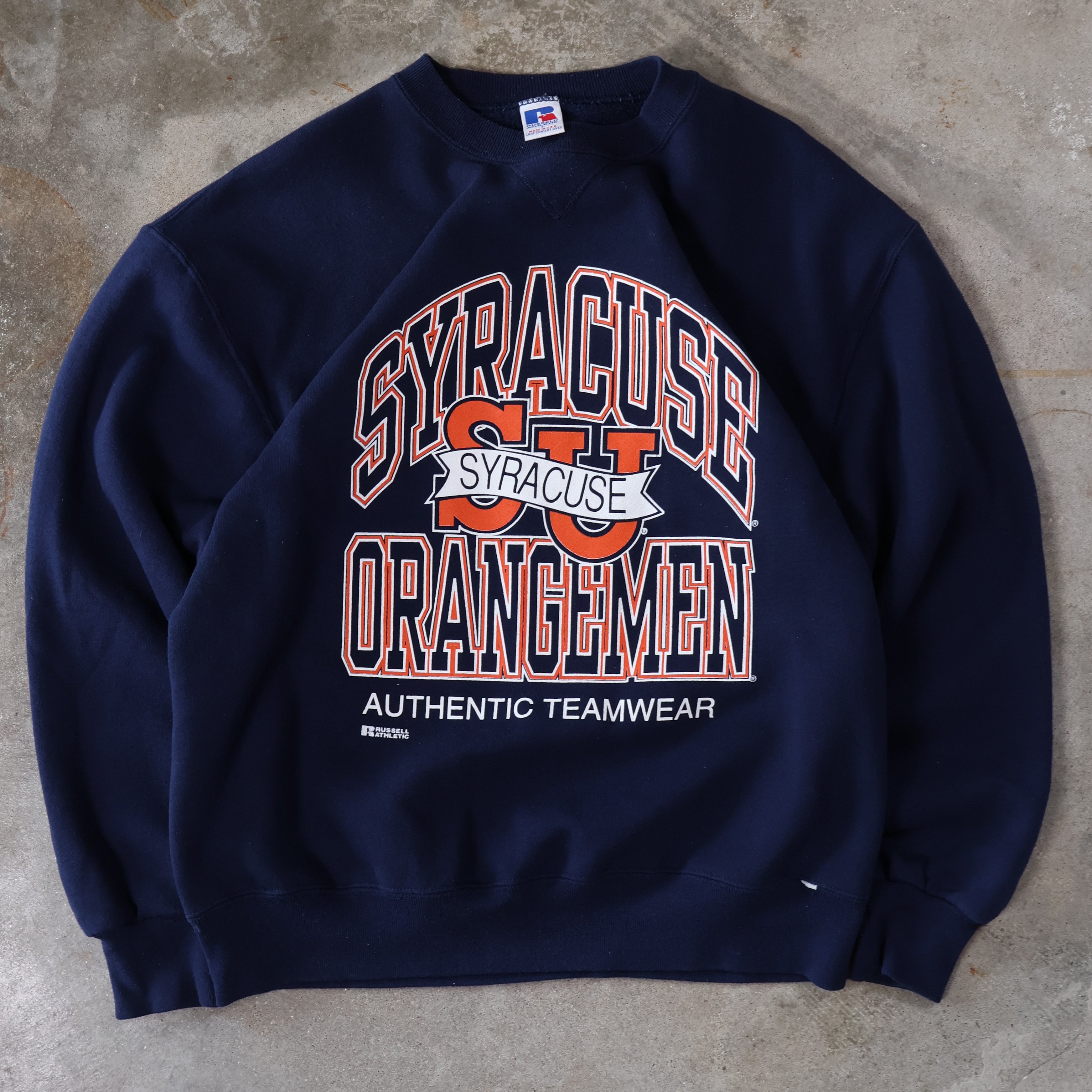 Syracuse Orangemen Russell Sweatshirt 90s (Large)