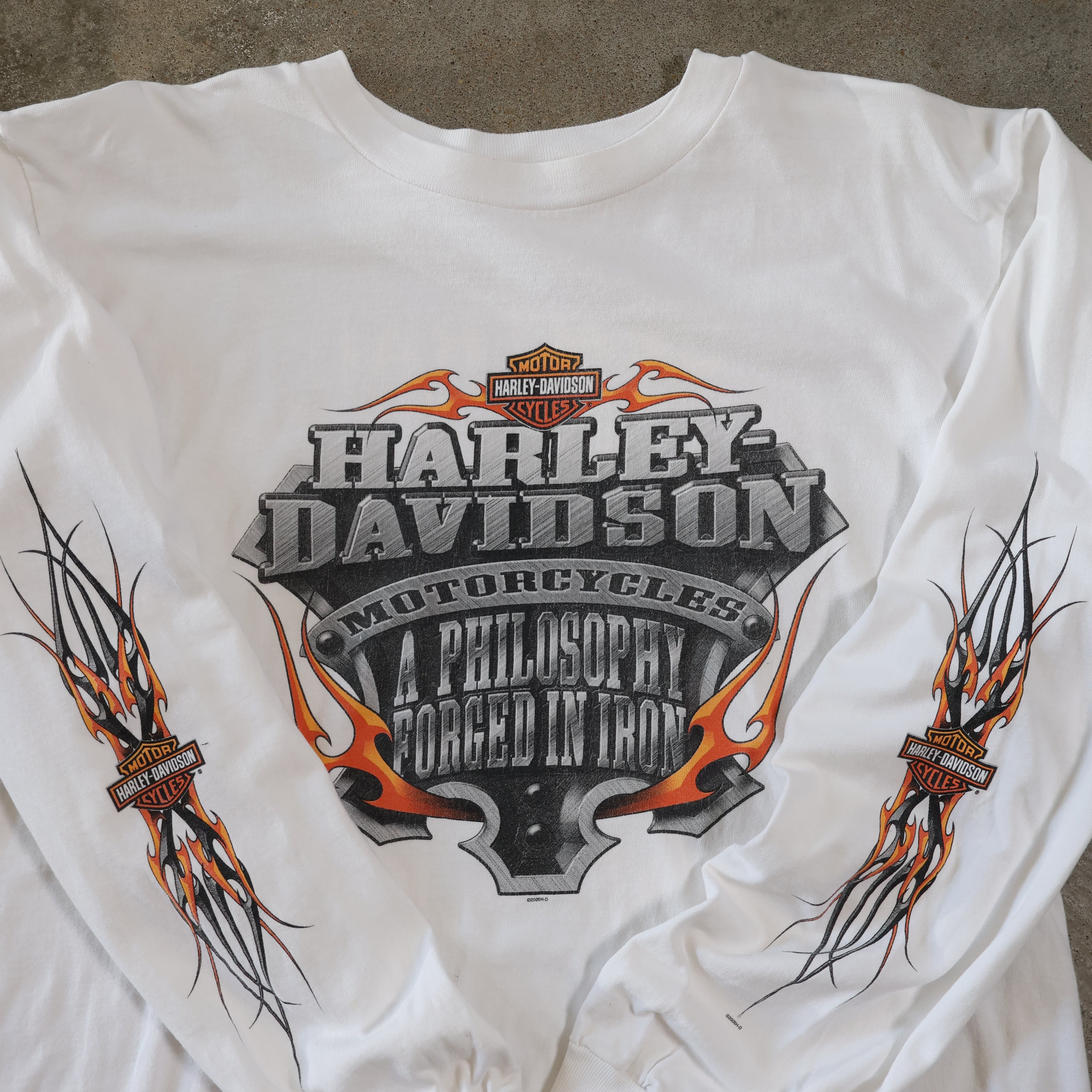 Harley Davidson Philosophy Longsleeve T-Shirt 2006 (Large)