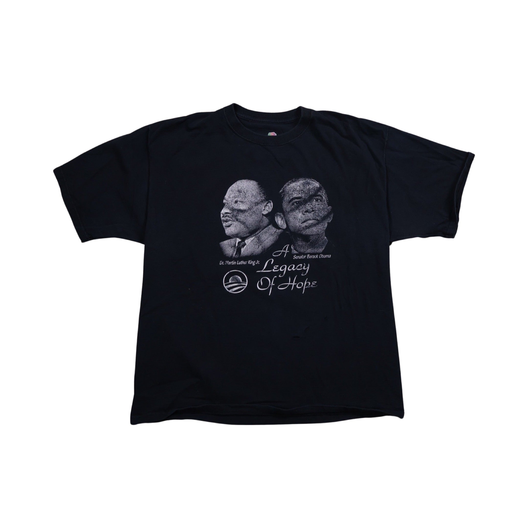 MLK and Obama 00s T-Shirt (XL)
