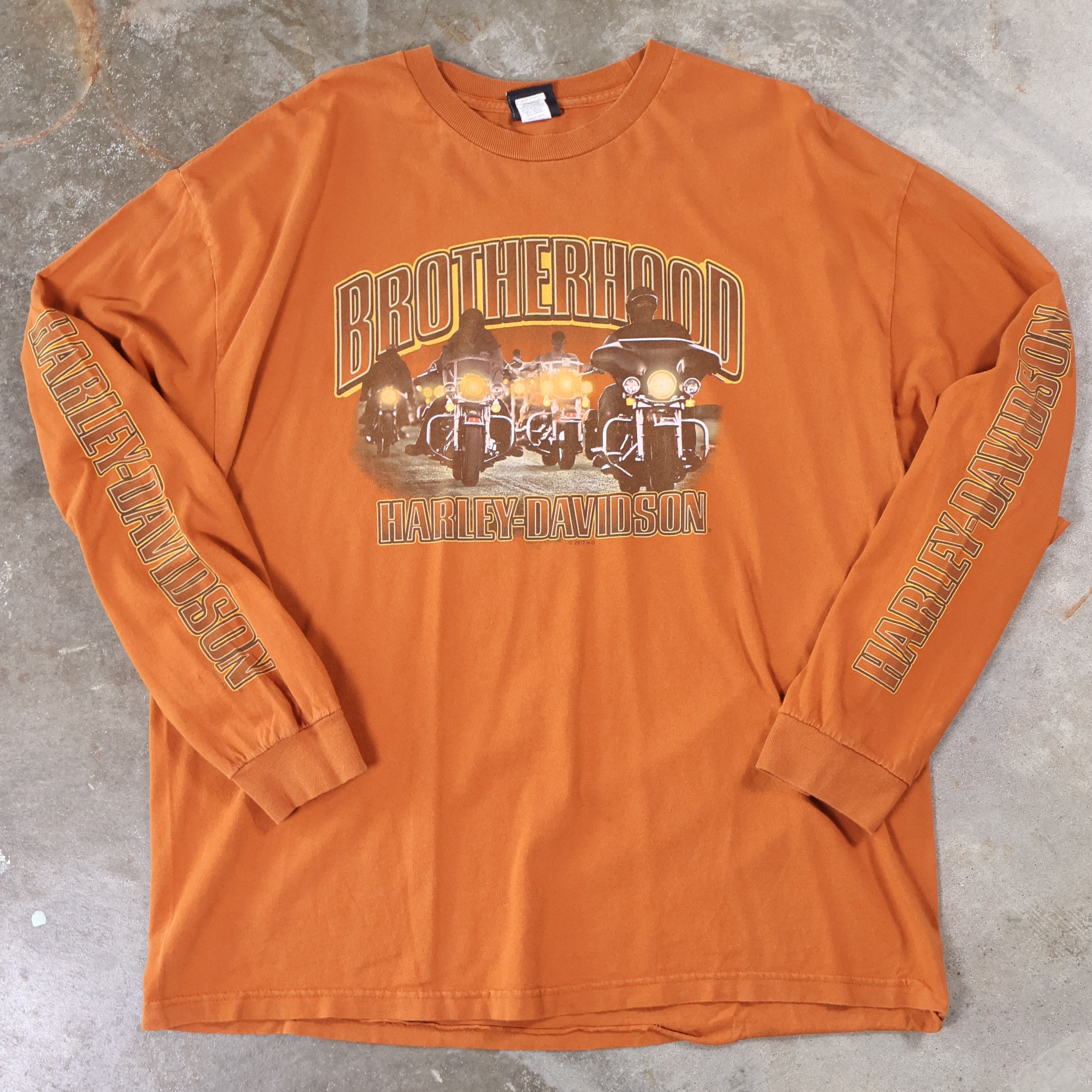 Harley Davidson Brotherhood Longsleeve T-Shirt (XXL)