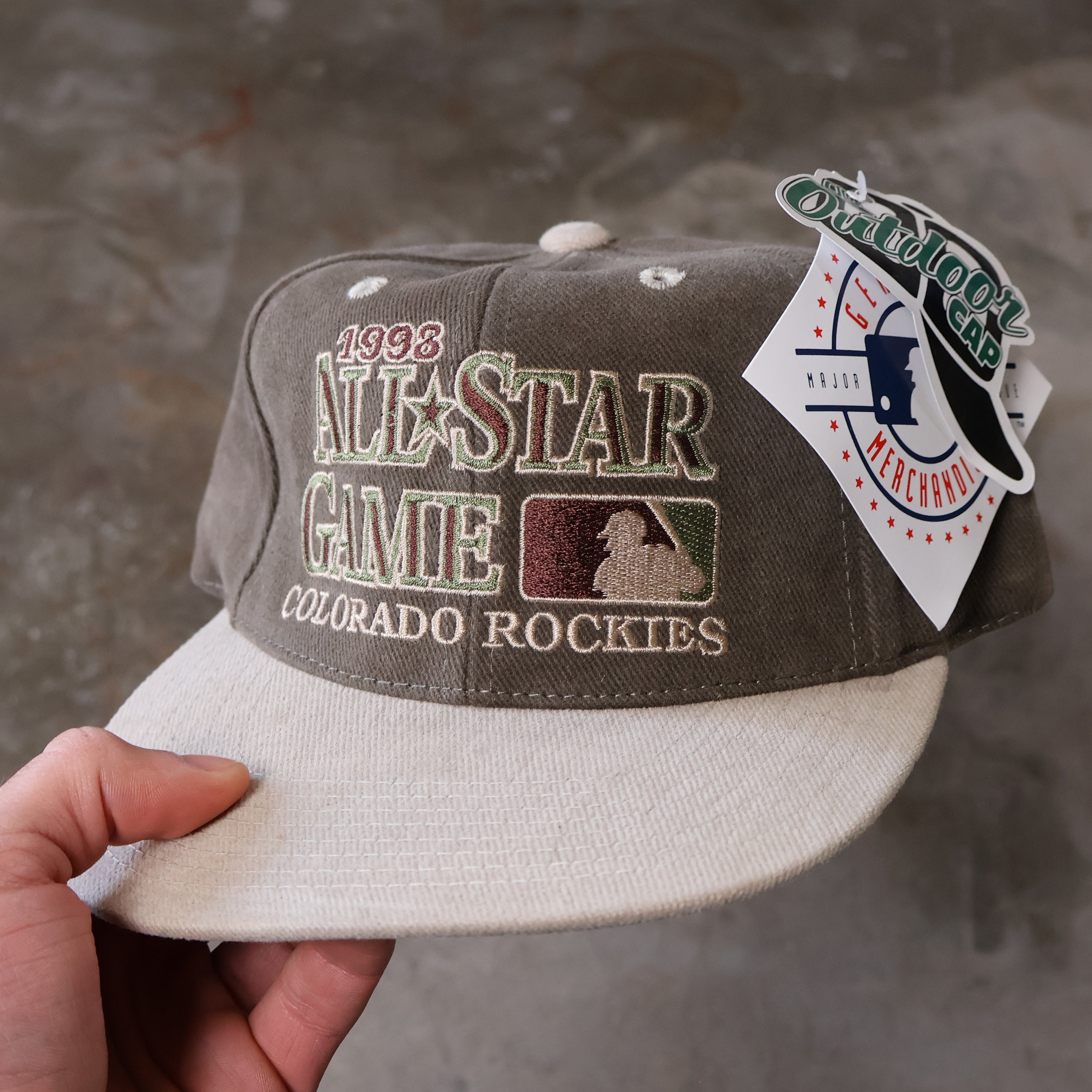 Earth Tone Deadstock MLB All Star 1998 Hat