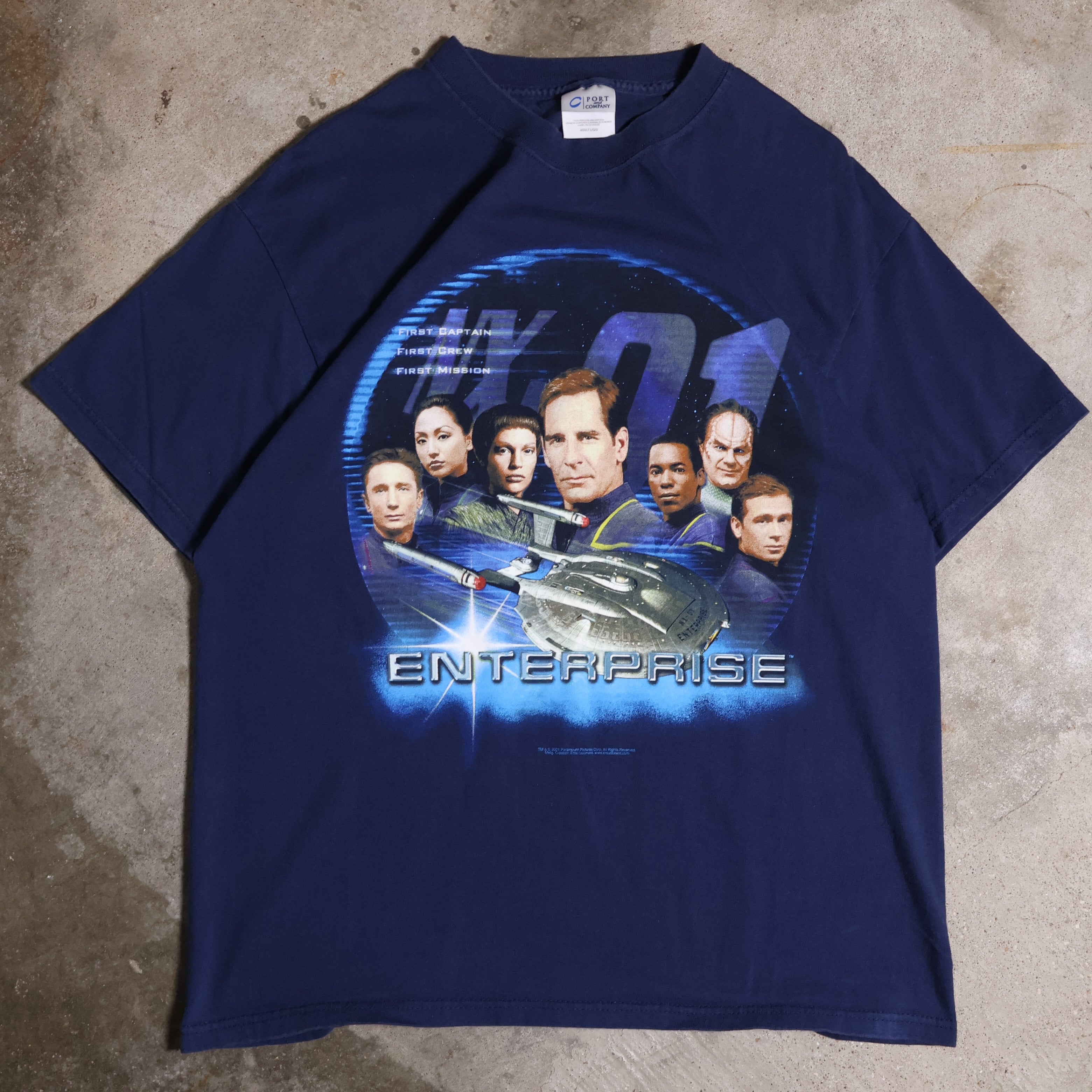 Star Trek Enterprise T-Shirt 2001 (Large)