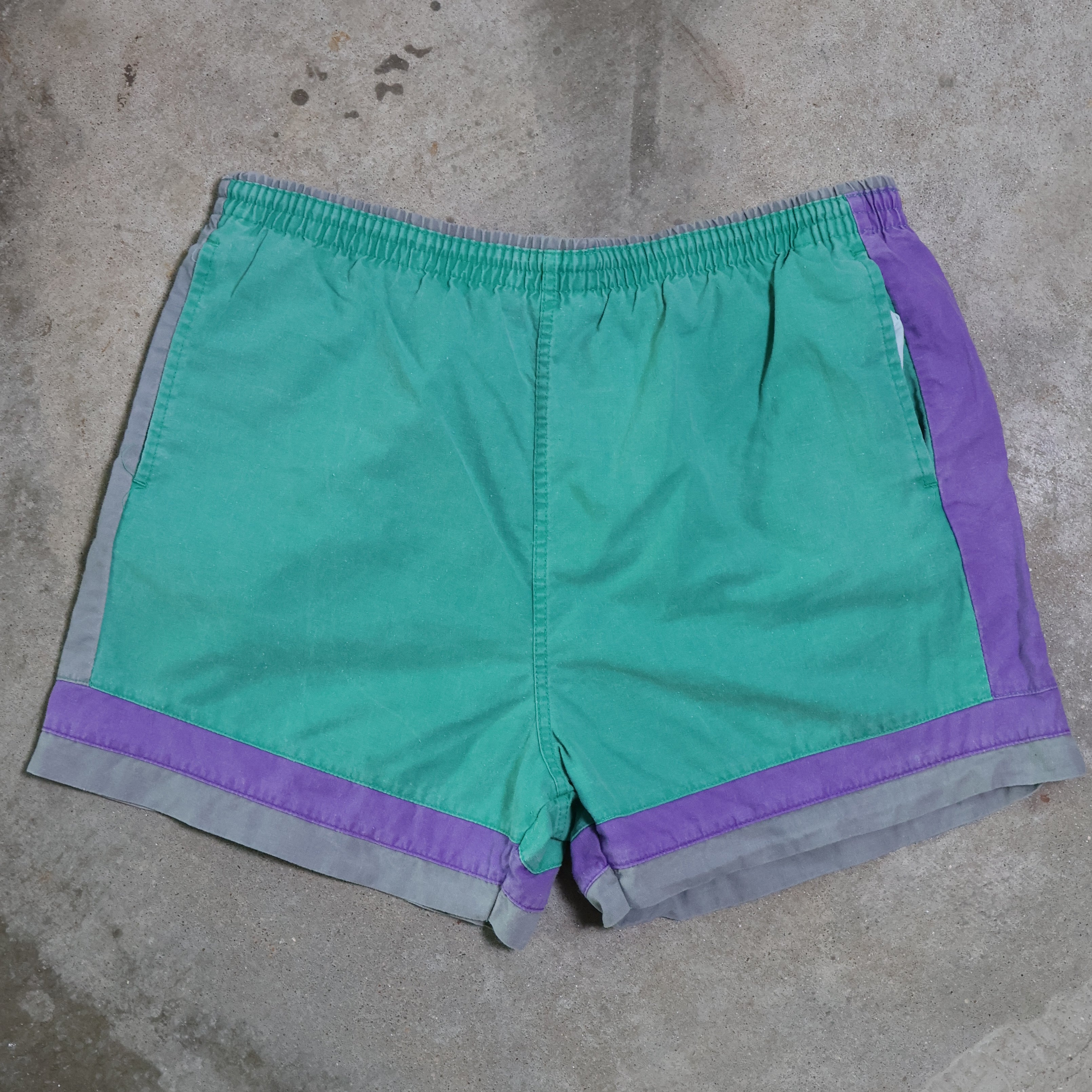 Green/Purple Shorts 1989 (Medium)