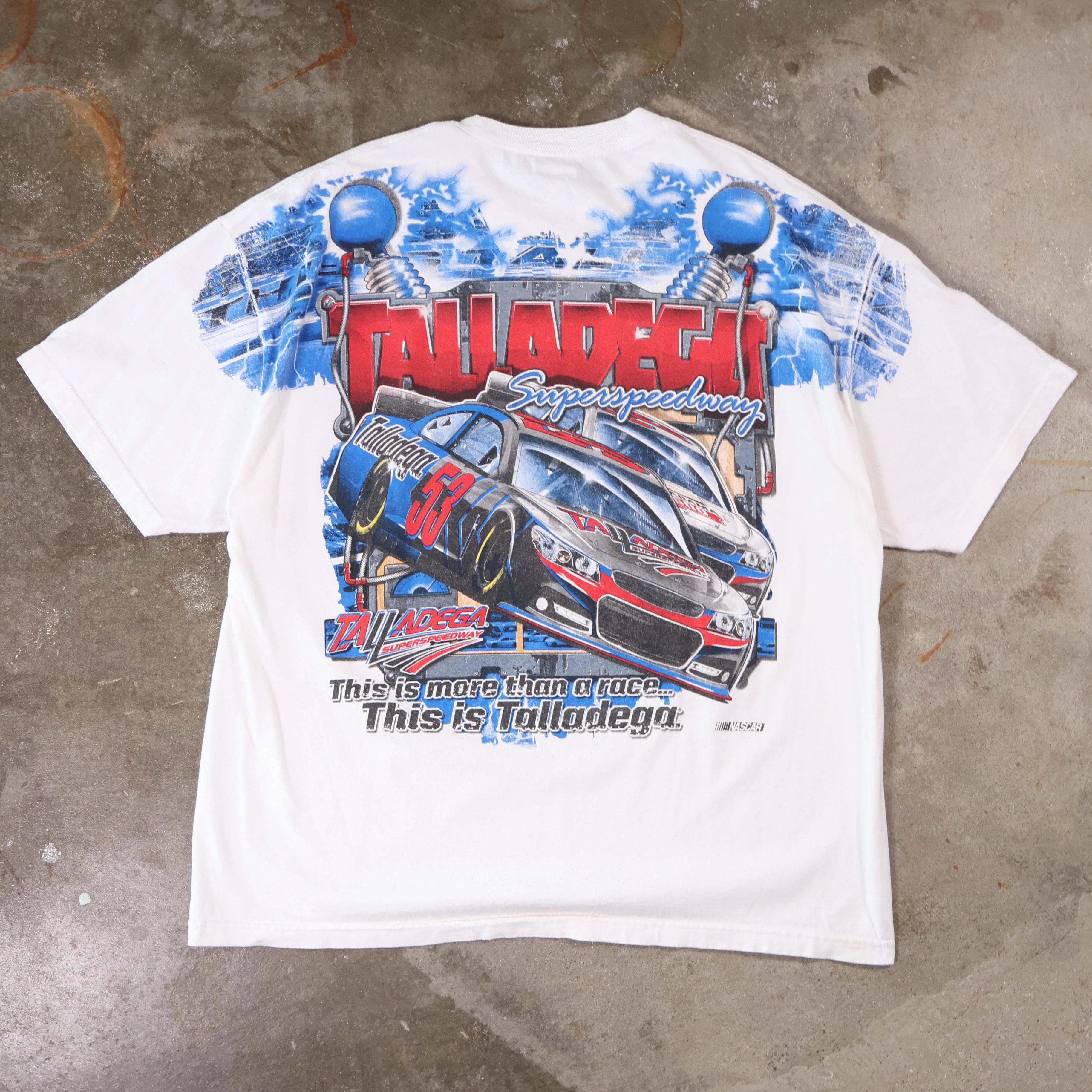 Talladega Super Speedway Nascar All Over Print T-Shirt (XXXL)