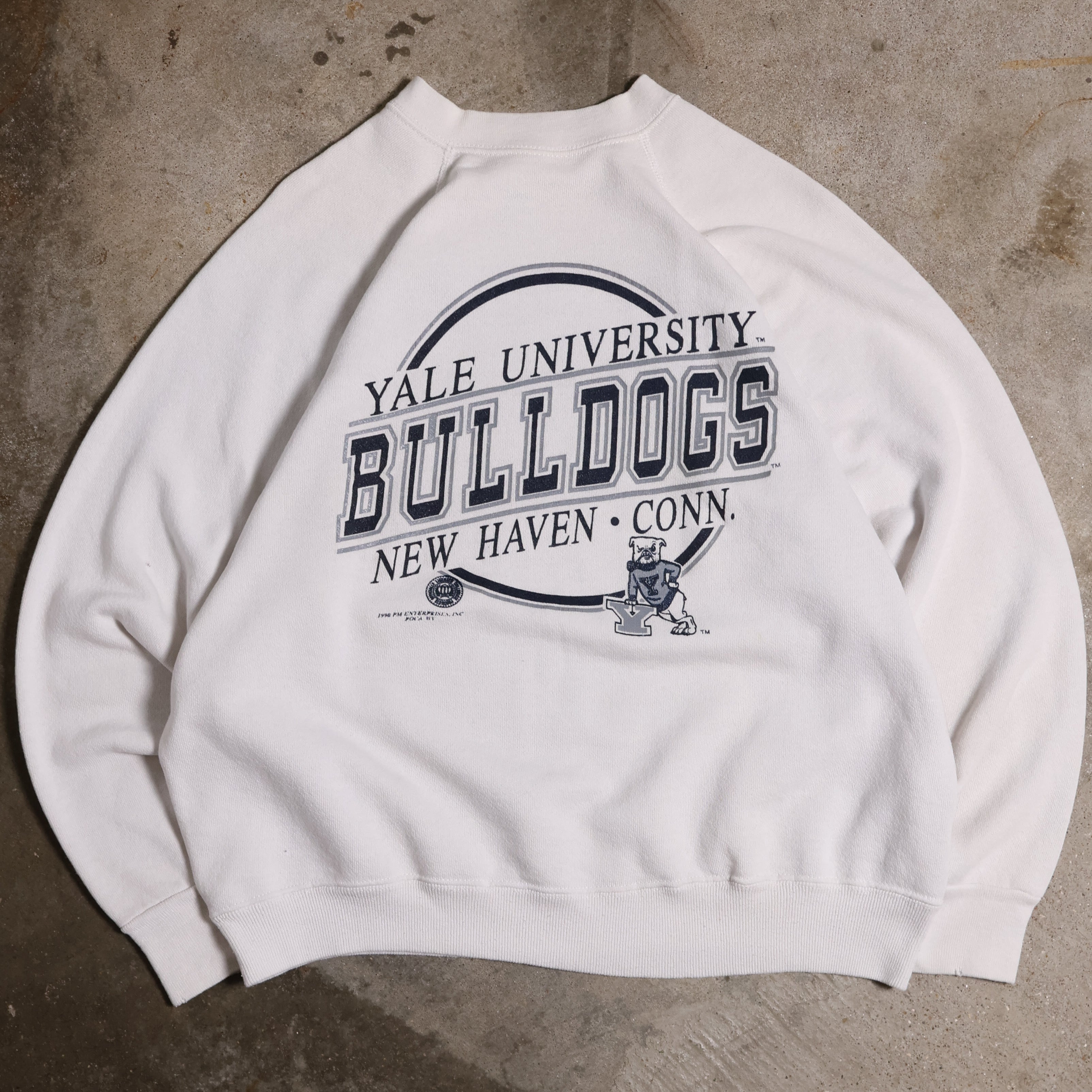 Yale University Bulldogs Sweatshirt 80s (Small)