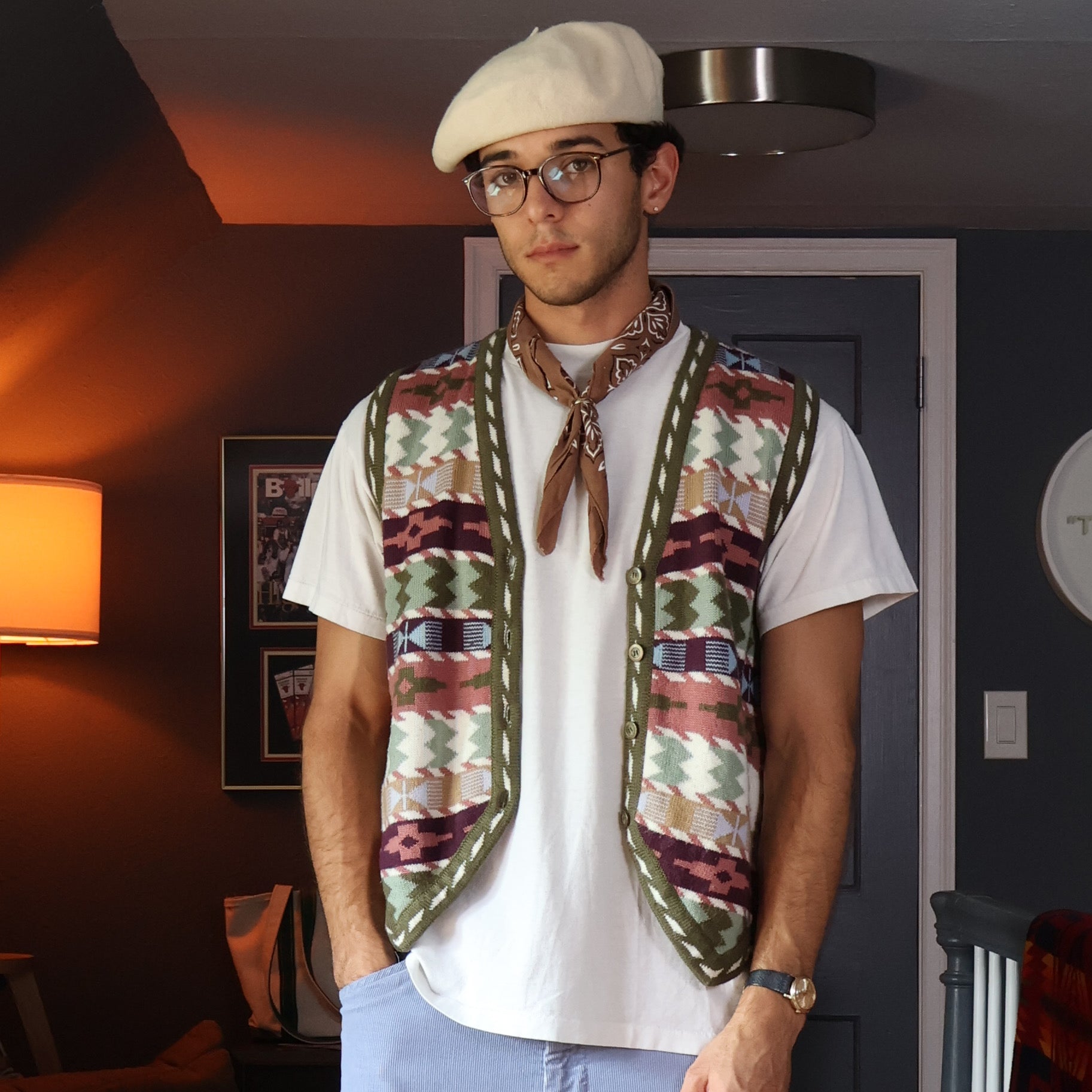 Brown Bandana