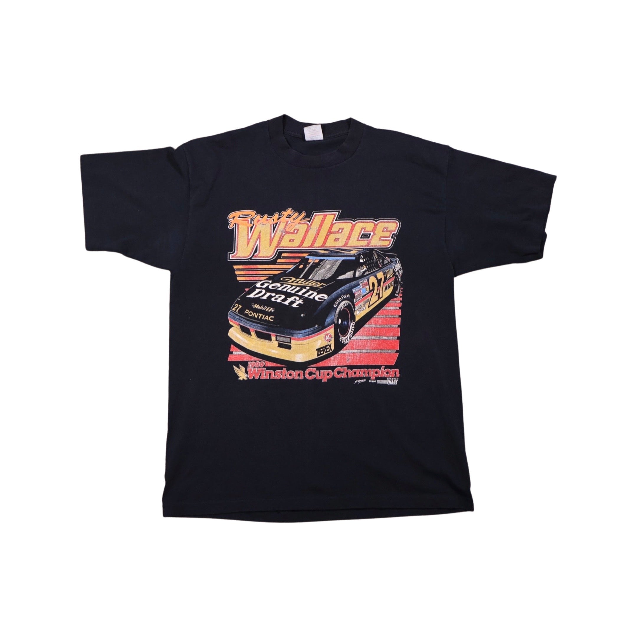 Rusty Wallace 1989 Winston Cup Champ Nascar T-Shirt (XL)