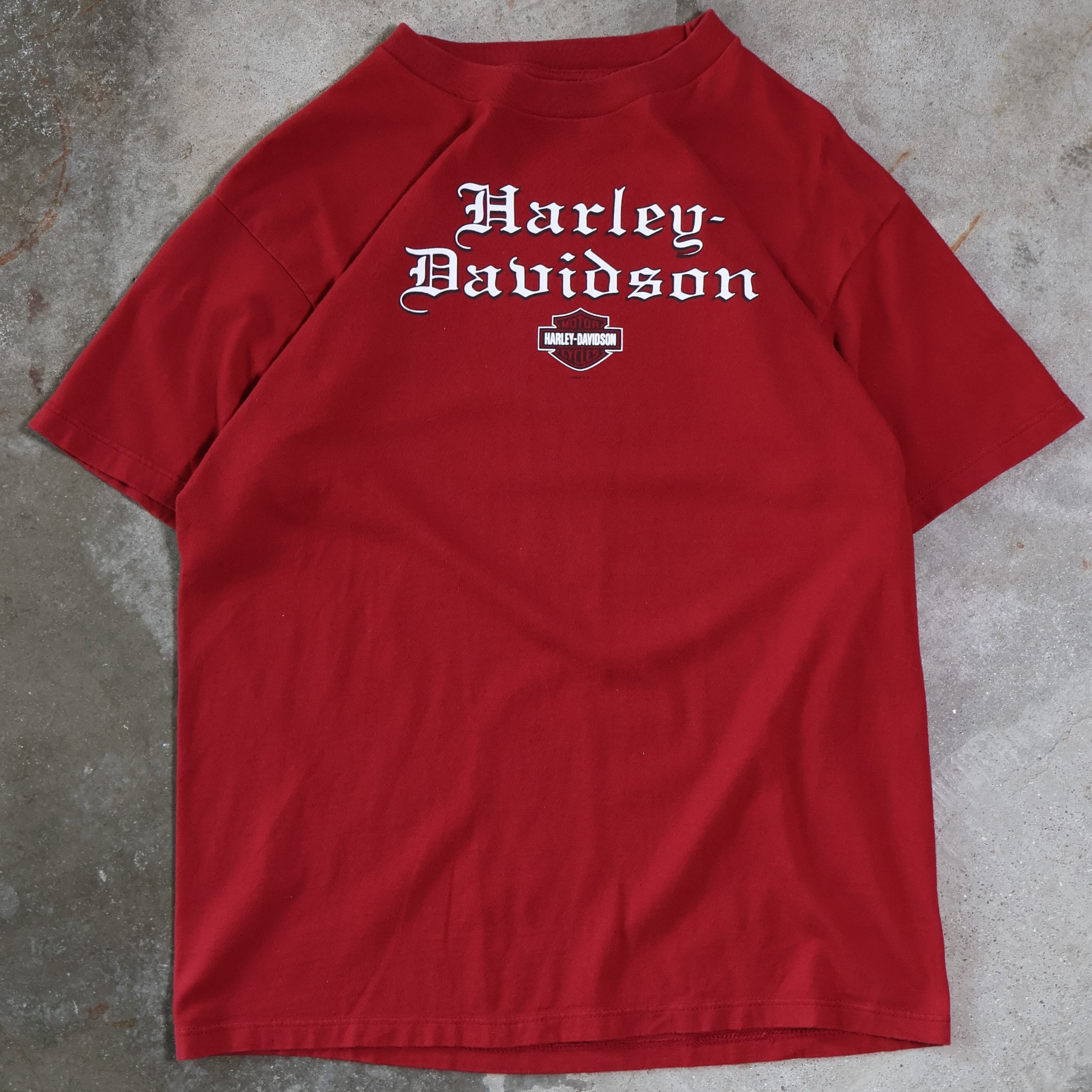 Red Harley Davidson T-Shirt 2001 (Large)