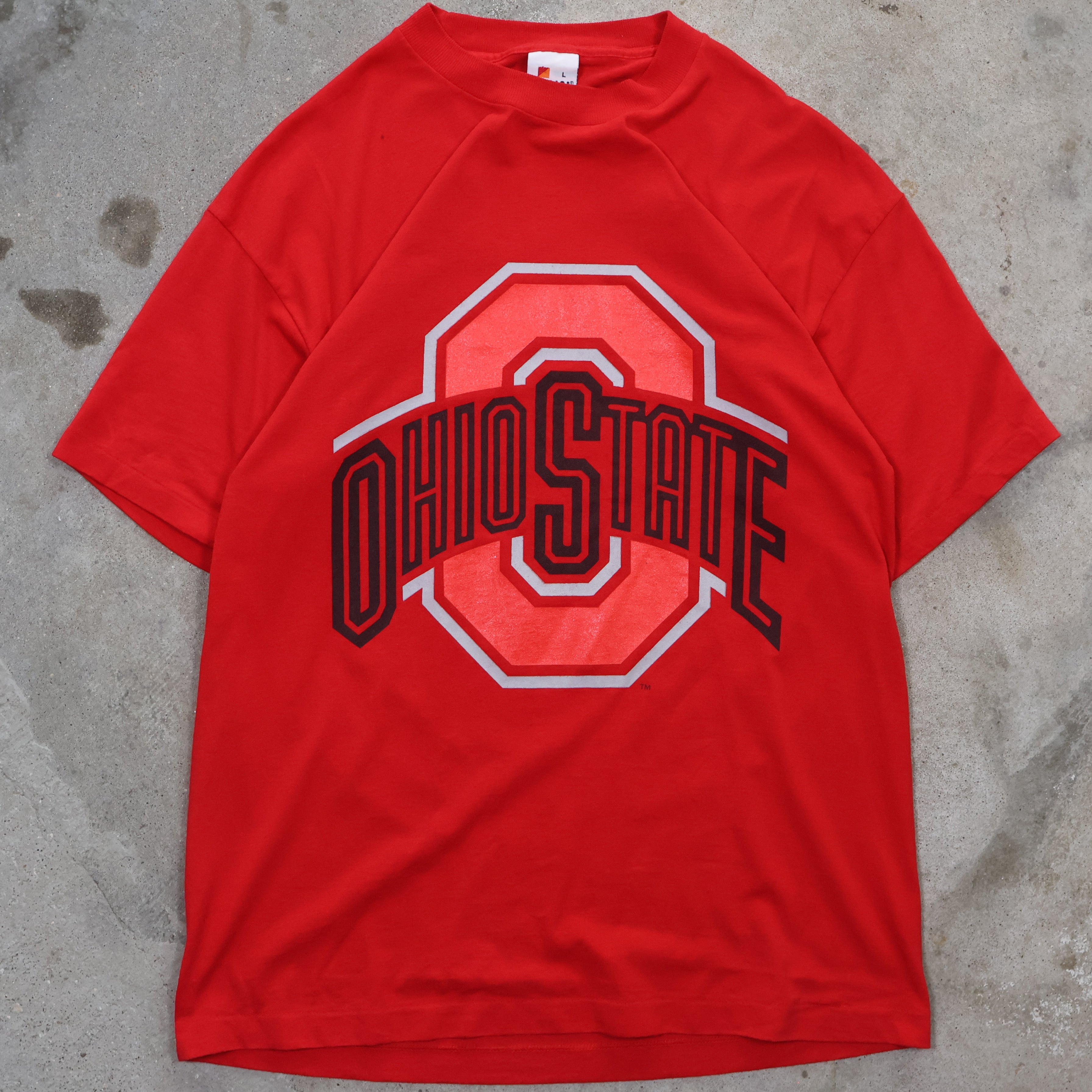 Ohio State Red T-Shirt 90s (Large)