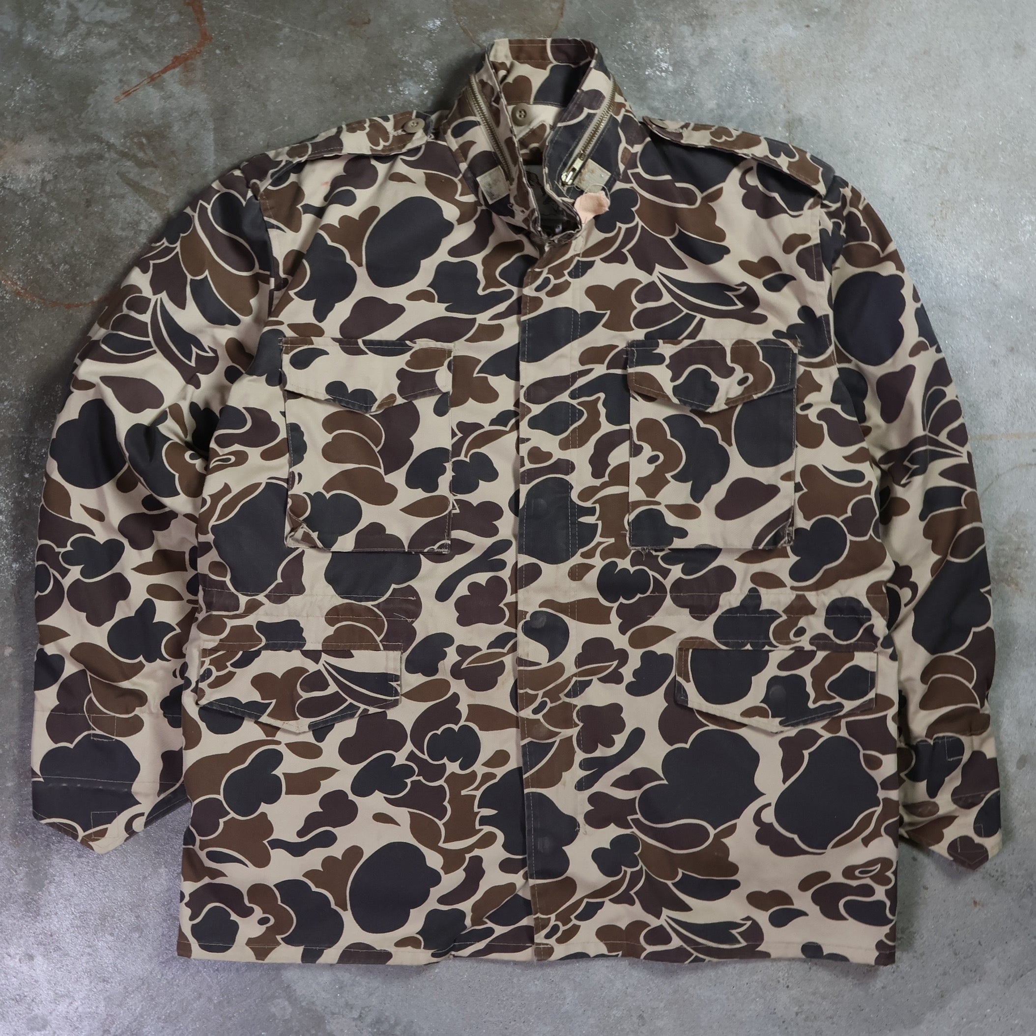 Camo Four Pocket Jacket 90s (Large)