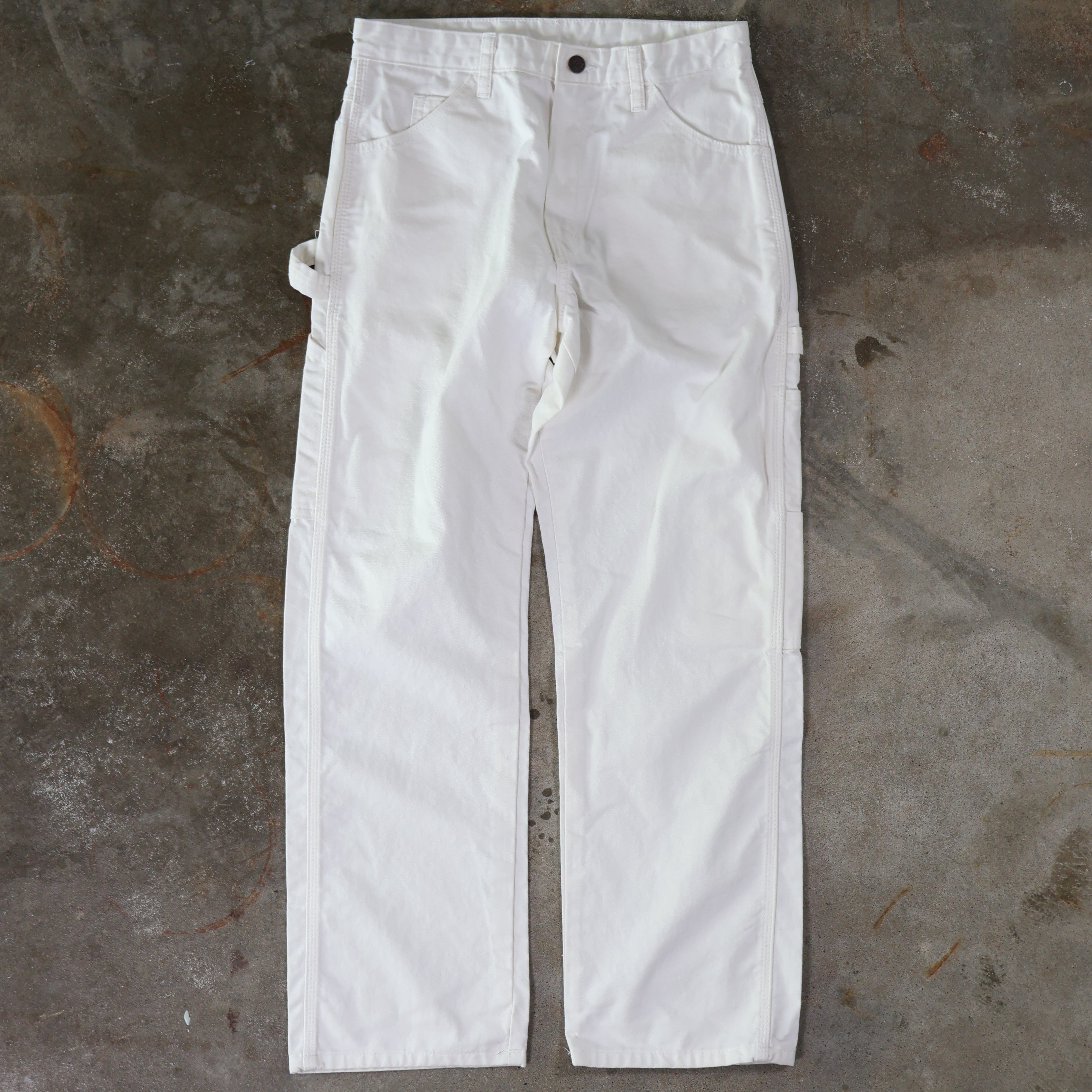 White Dickies Carpenter Pants (30")
