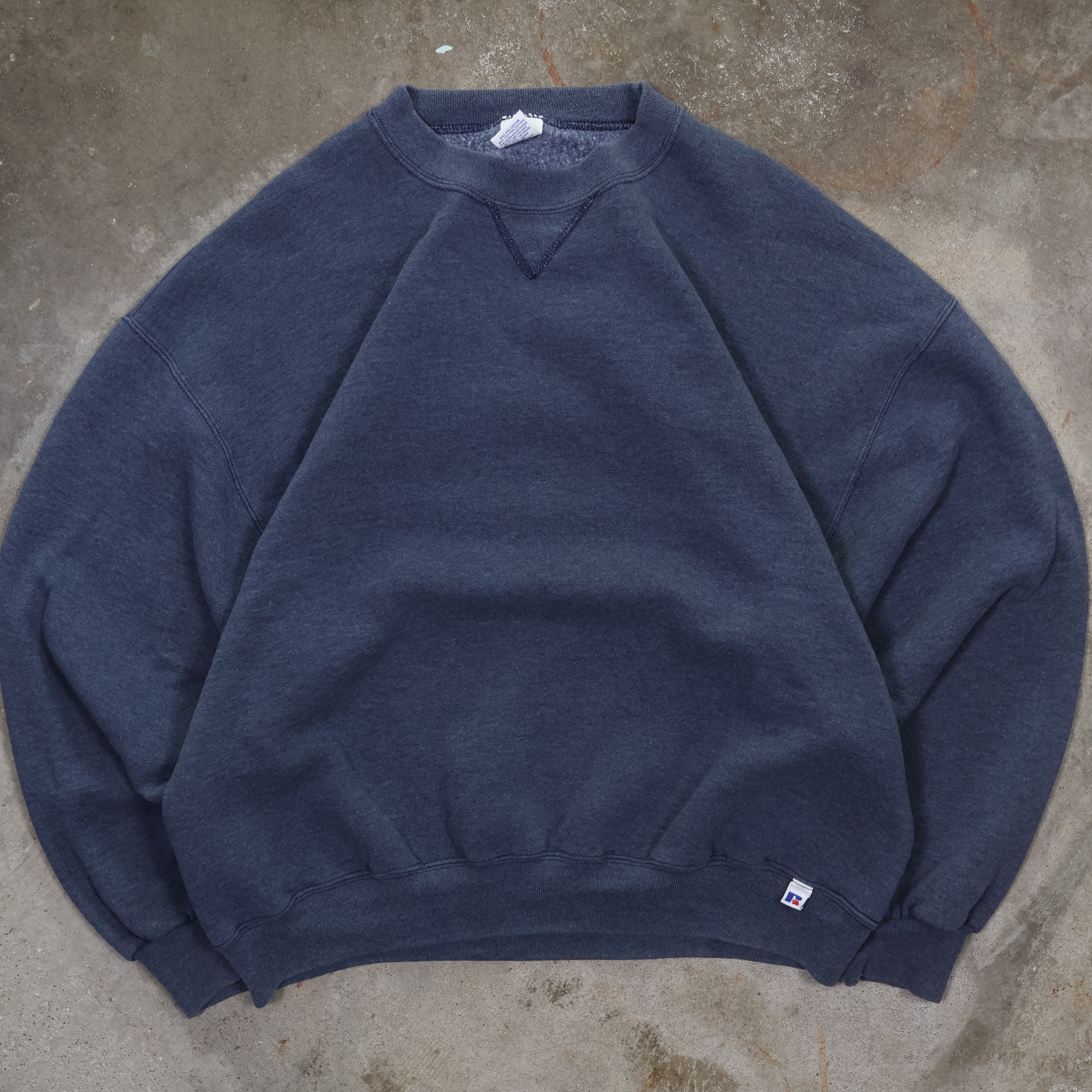 Dark Gray Russell Blank Sweatshirt 90/00s (XL)